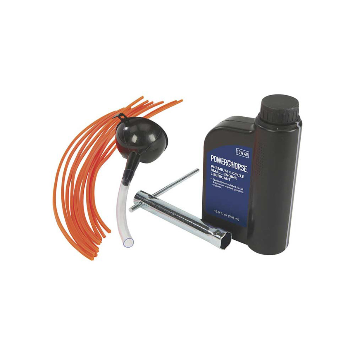 Powerhorse 115069 High-Wheel Walk-Behind String Trimmer Mower 22-In. 173CC