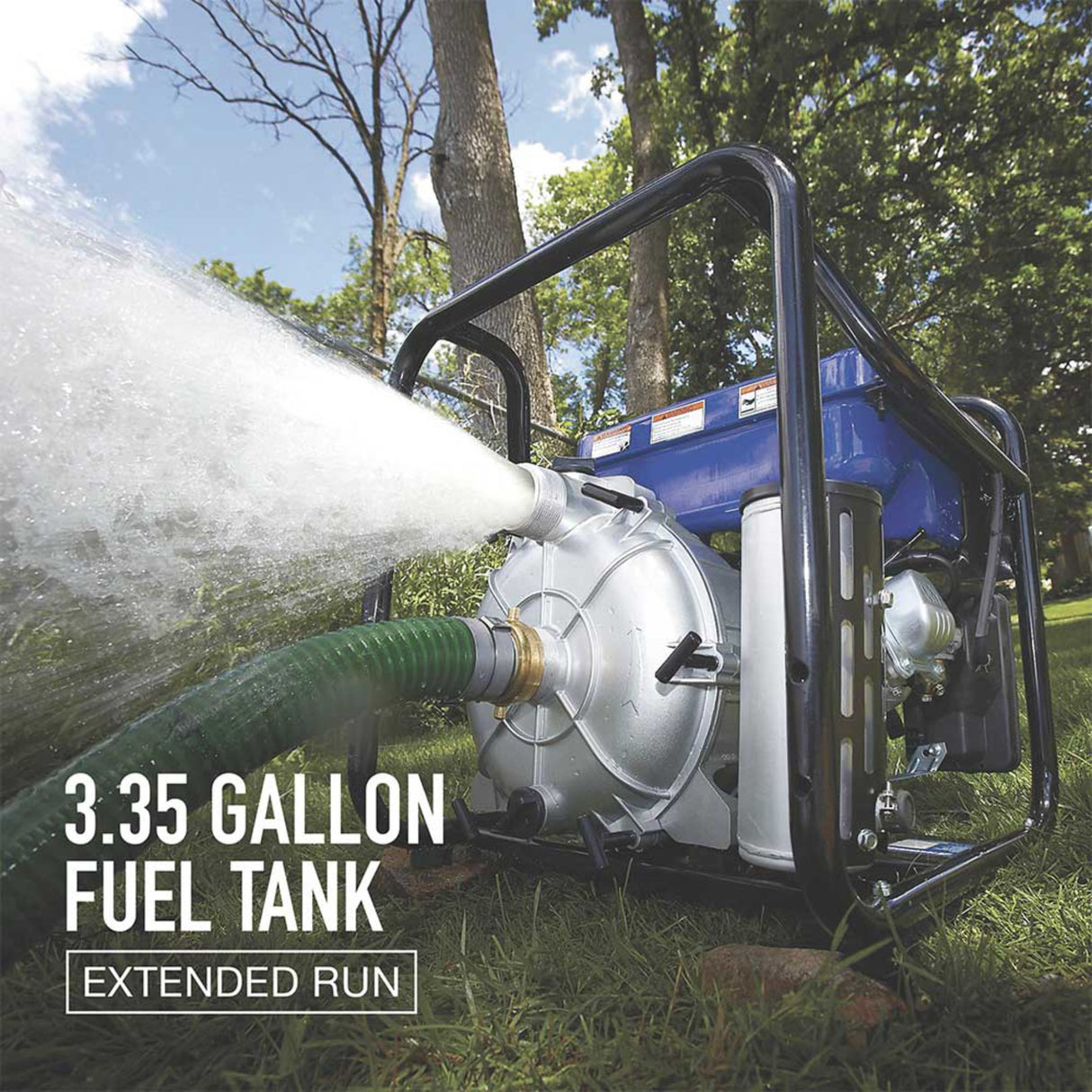 Powerhorse 750126 Trash Pump Extended Run 2 In. 183 GPM