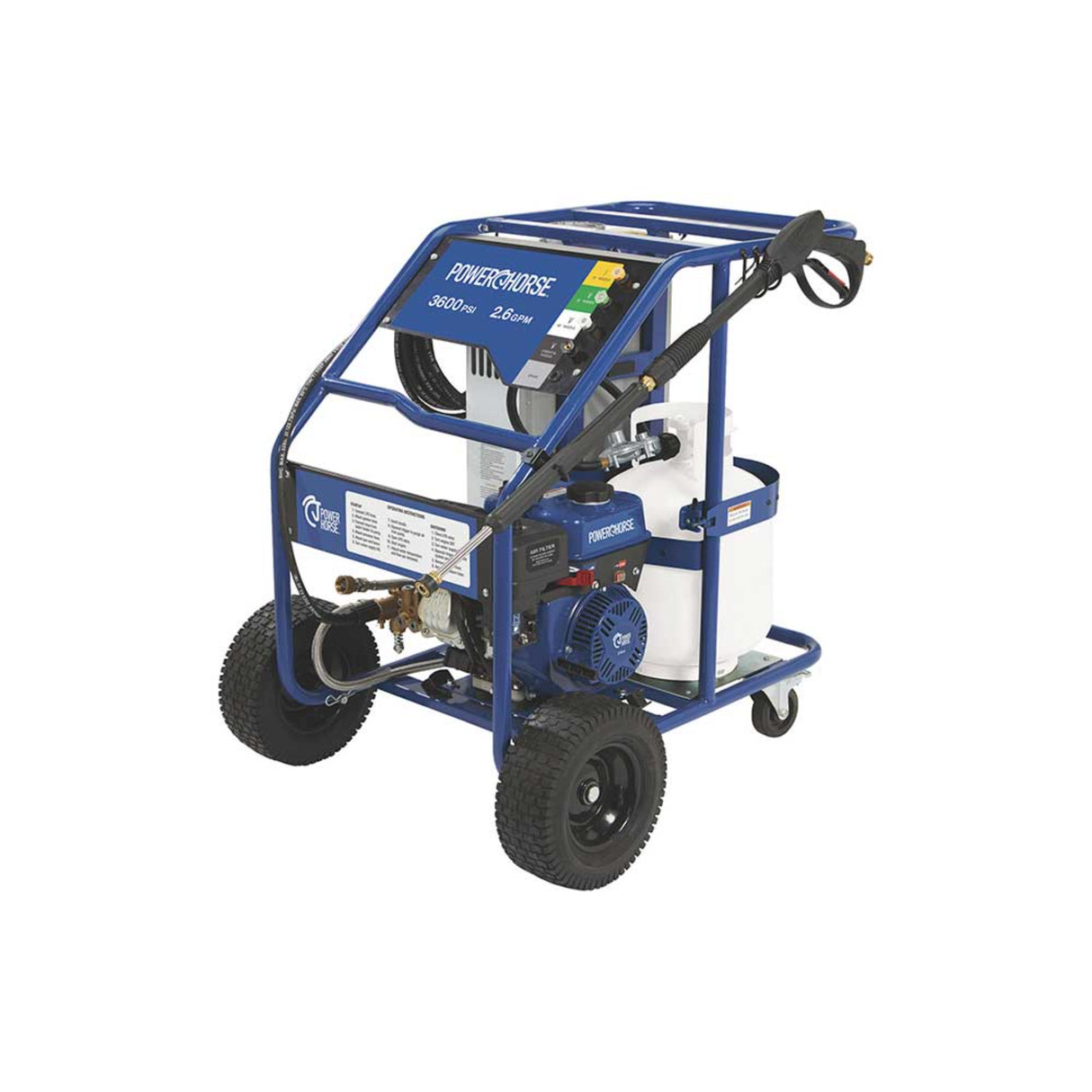 Powerhorse 115177 Hot Water Pressure Washer 3,600 PSI 2.6 GPM