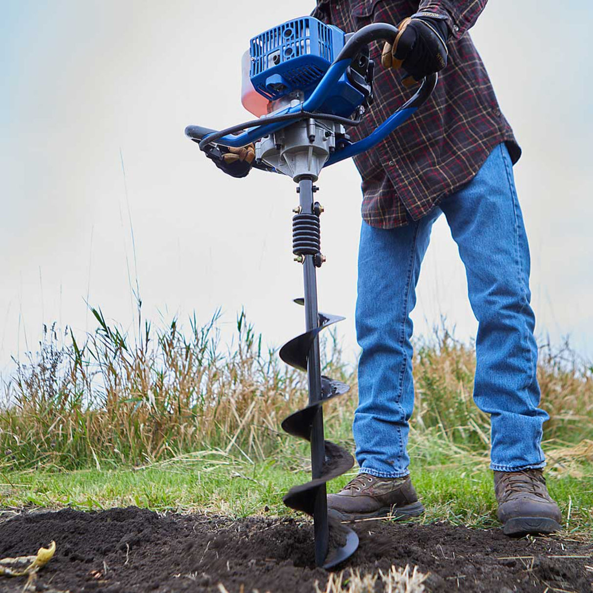 Powerhorse 5719057 1-Person Earth Auger 52CC Two-Stroke