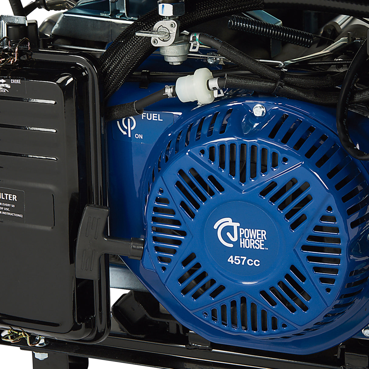 Powerhorse 6075695 Generator Tri Fuel 12,500 Surge Watt Electric Start