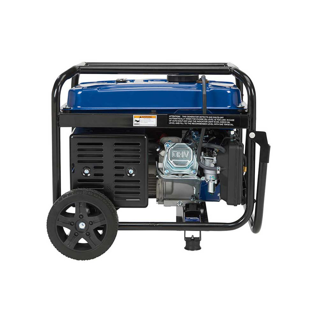 Powerhorse 6075716 Generator Dual Fuel 4500 Surge Watt Recoil Start