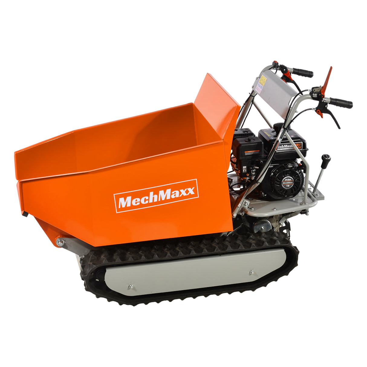 MechMaxx 1100lb Petrol Engine Powered Track Mini Dumper, D50MA
