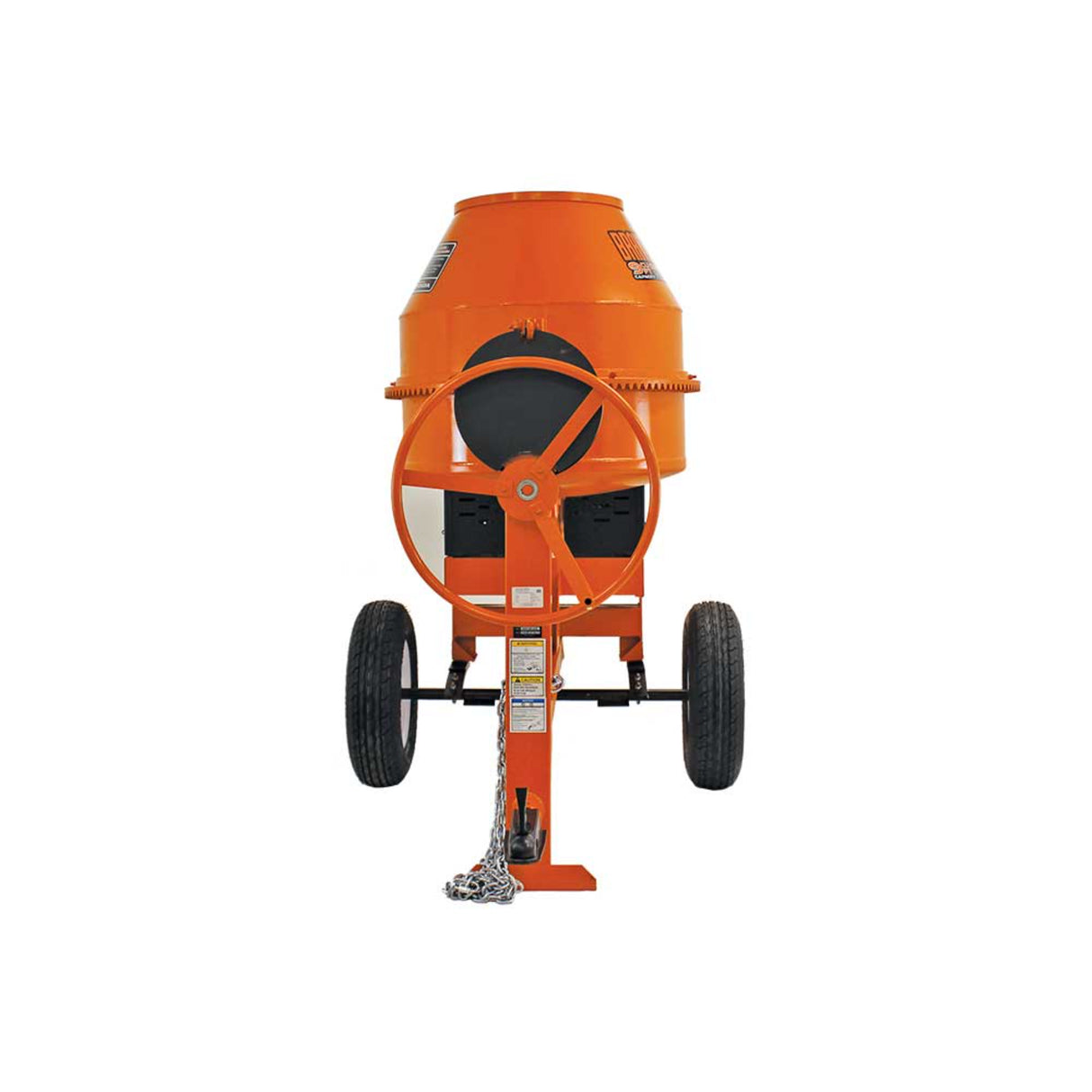 Brave Pro 7 Cu Ft Concrete Mixer Honda GX270 Gas Steel Drum