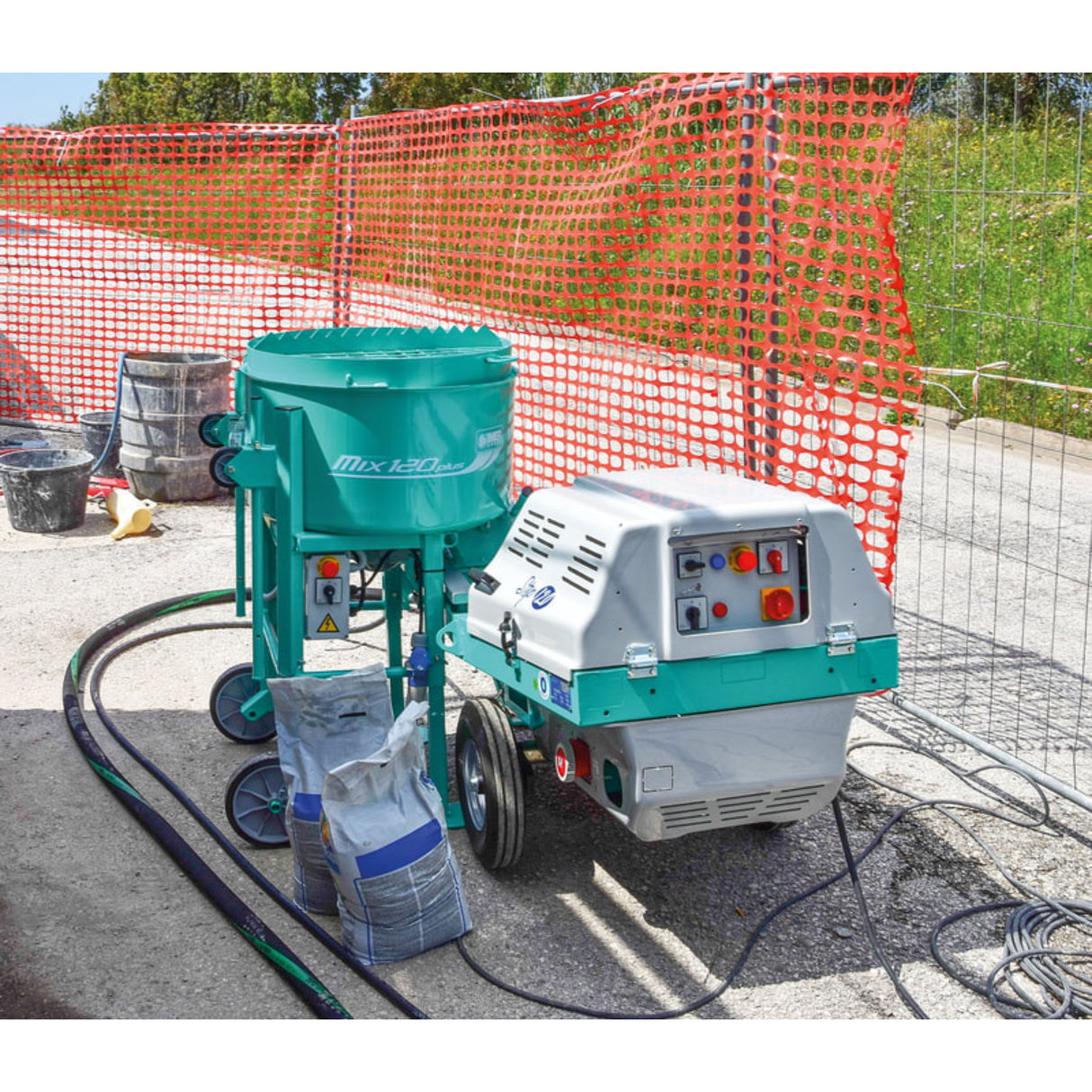 IMER Step-Up 120 Pumping & Spraying Machine 7.5 HP, 3 Phase