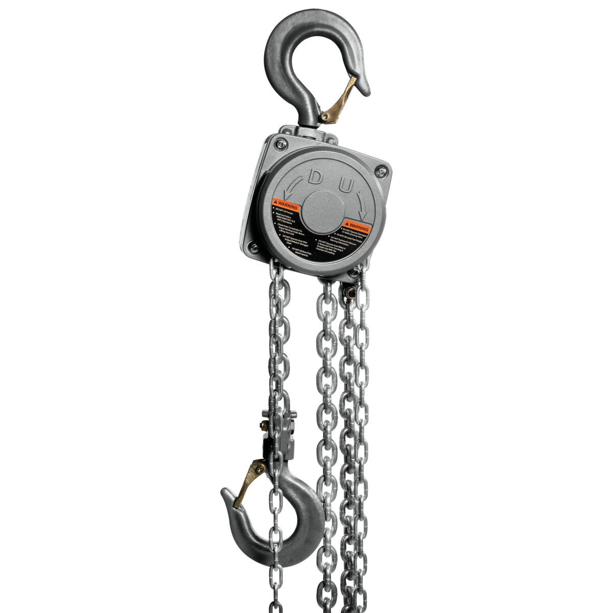 JET AL100-200-20 2-Ton Aluminum Hand Chain Hoist, 20' Lift