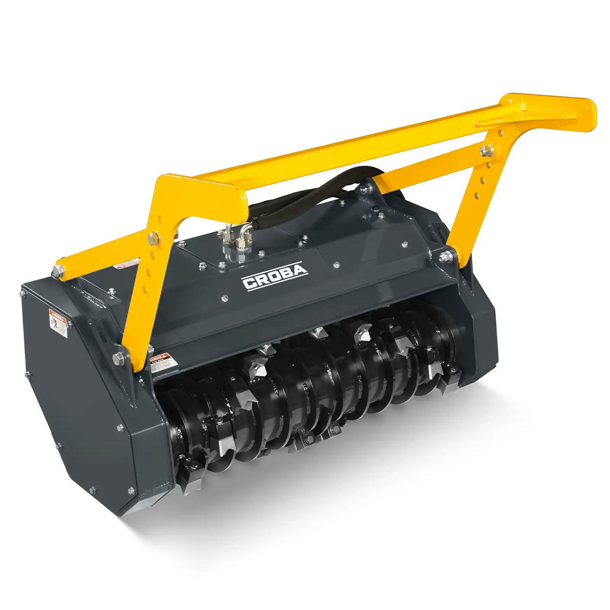 MechMaxx 37" Forestry Drum Mulcher Attachment for Mini Skid Steers
