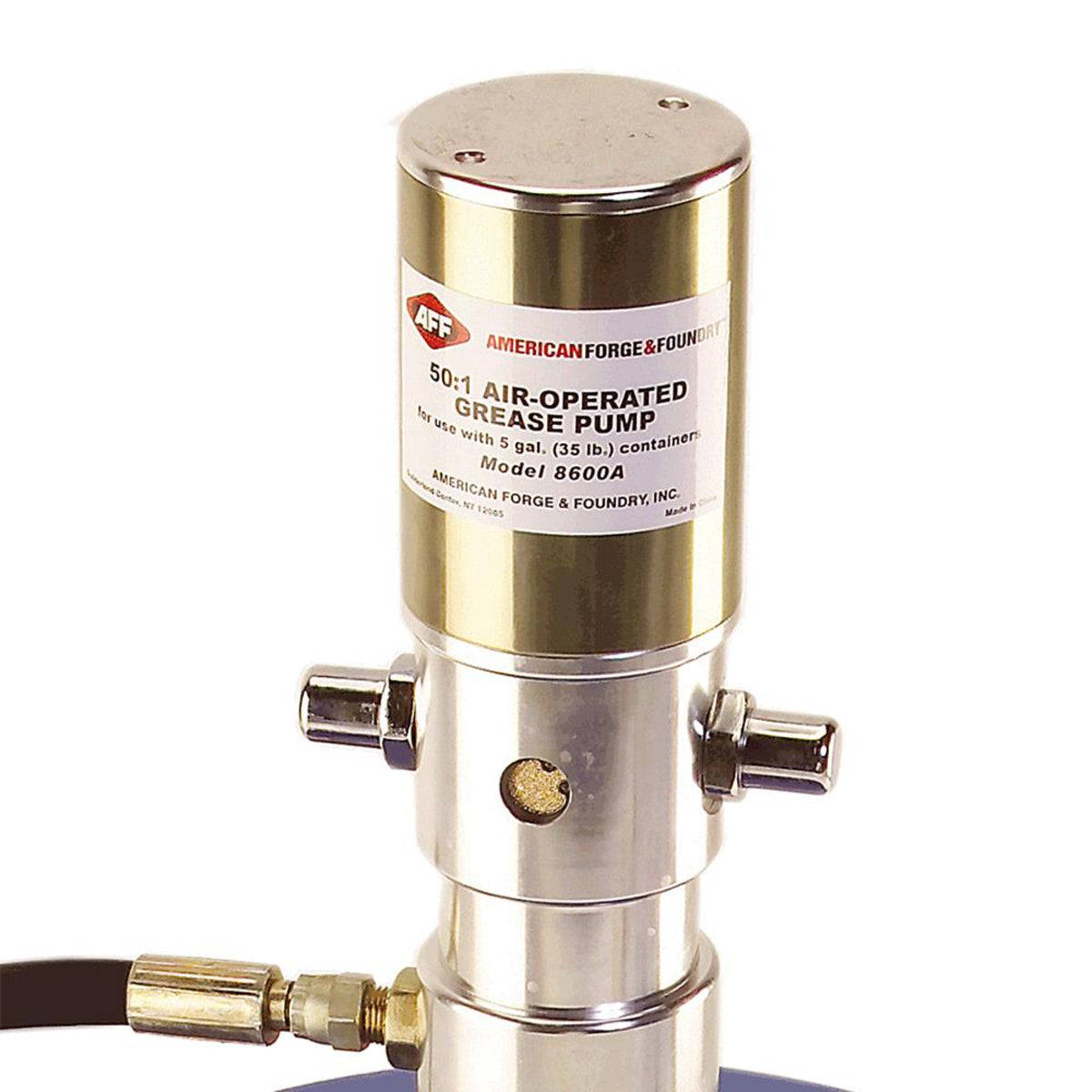 AFF 35-lb Air Operated Portable Grease Unit, 50:1 Pump for 5-Gallon Pails