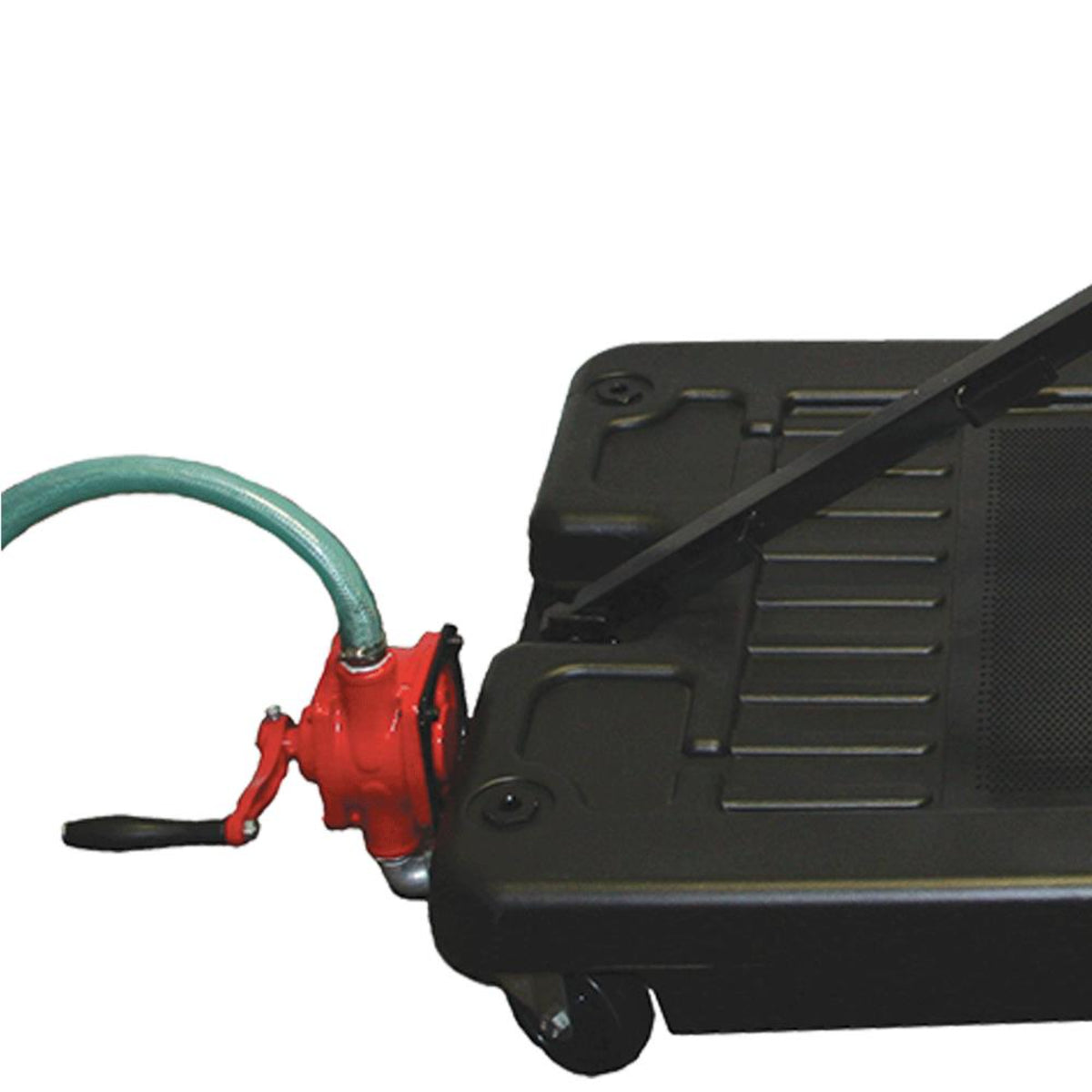 AFF 18-Gallon Low-Profile Waste Oil Drain with Rotary Evacuation Pump