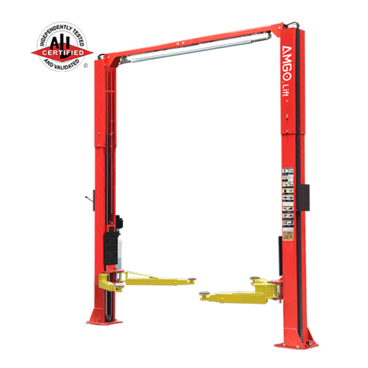 AMGO OH-10 Clear Floor Two Post Lift 10,000 lb Car Hoist