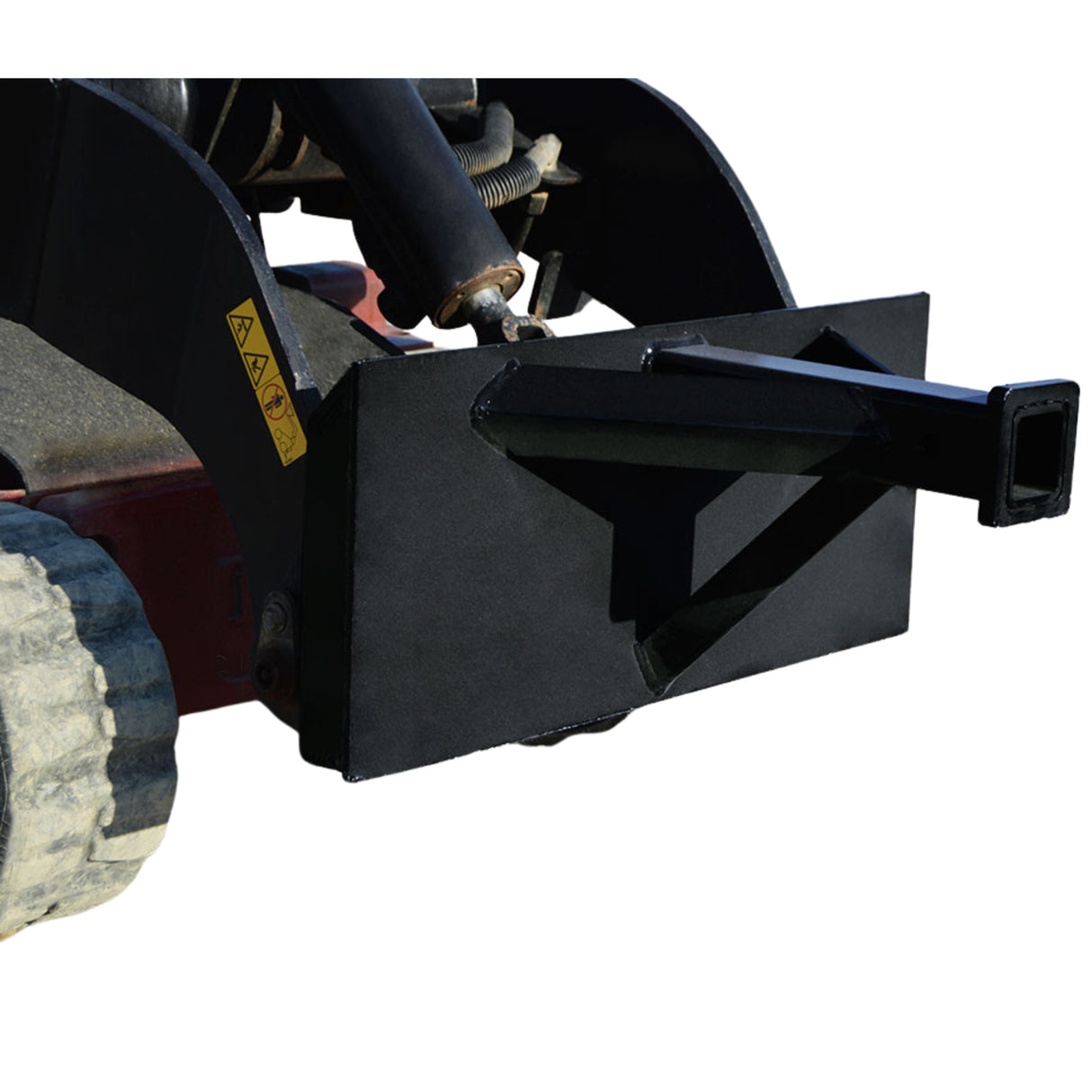 Loflin Fabrication Mini Skid Steer Reese Hitch Adapter