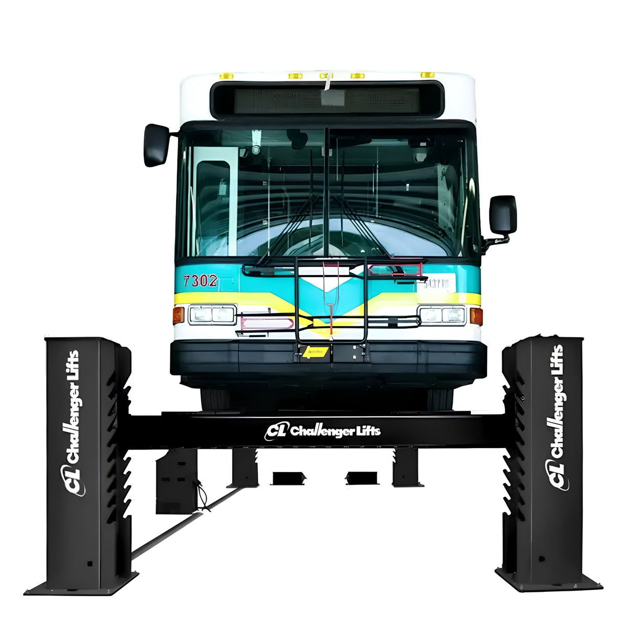 Challenger 44050E 50,000 lb Heavy-Duty Four-Post Lift Chain-Driven