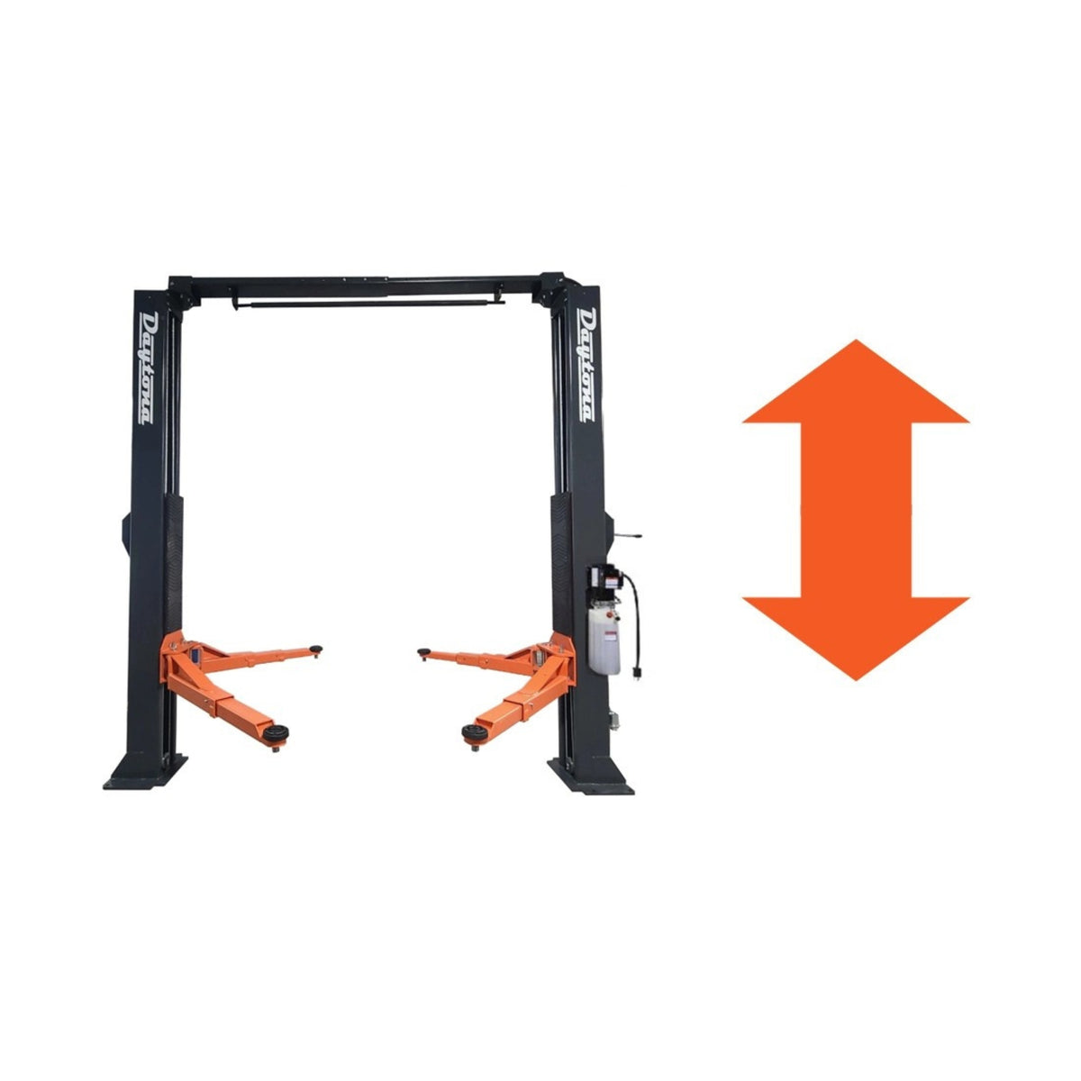 Daytona LTPA12-EXT Height Extension Kit — Column Extension for Daytona LTPA12 2-Post Lift