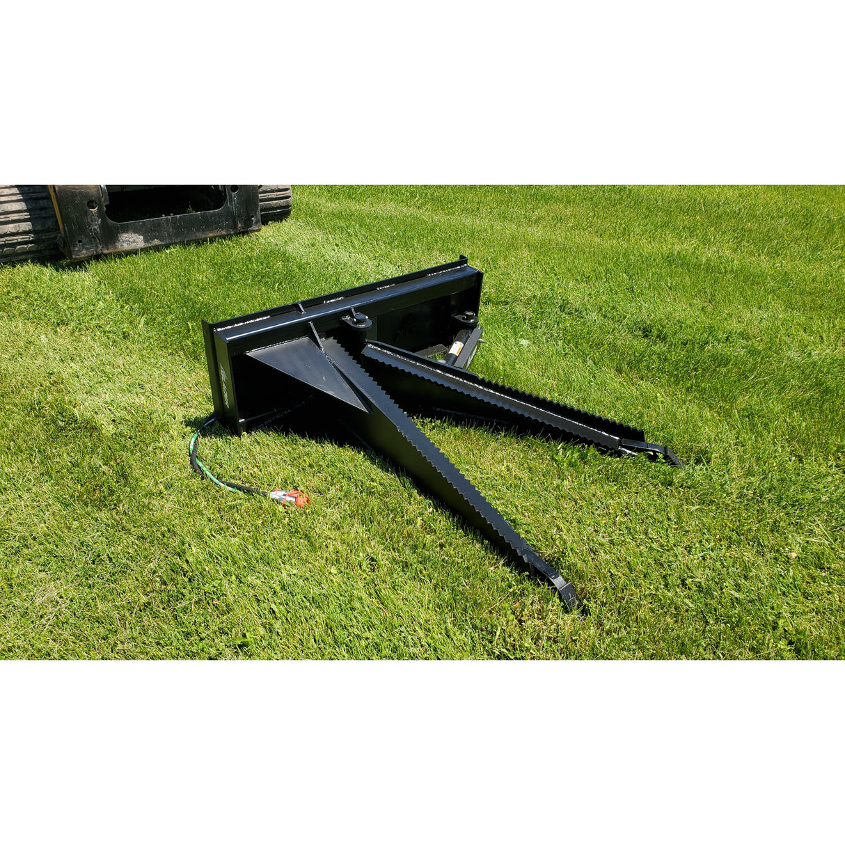 Glacier Attachments Extreme Stump Shark (Stump & Tree Puller) for Skid Steers