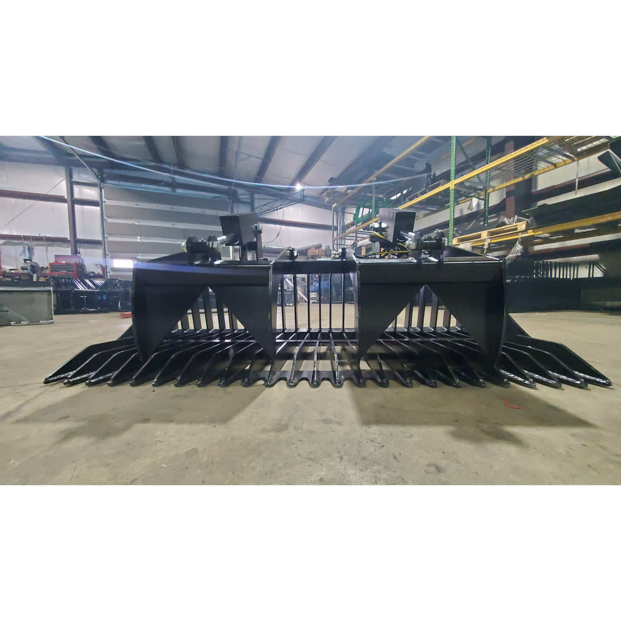 Glacier Attachments Rock/Brush Grapple for Skid Steers