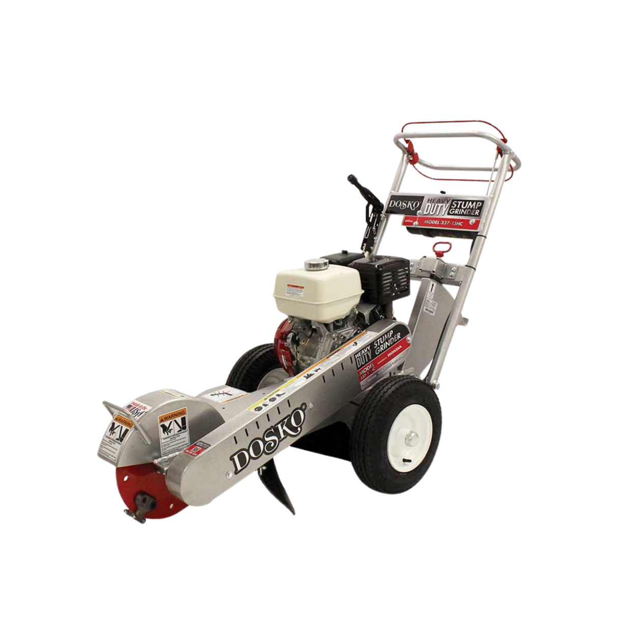 Dosko 337-13HC Stump Grinder with Honda GX390 Engine Gas 13 HP