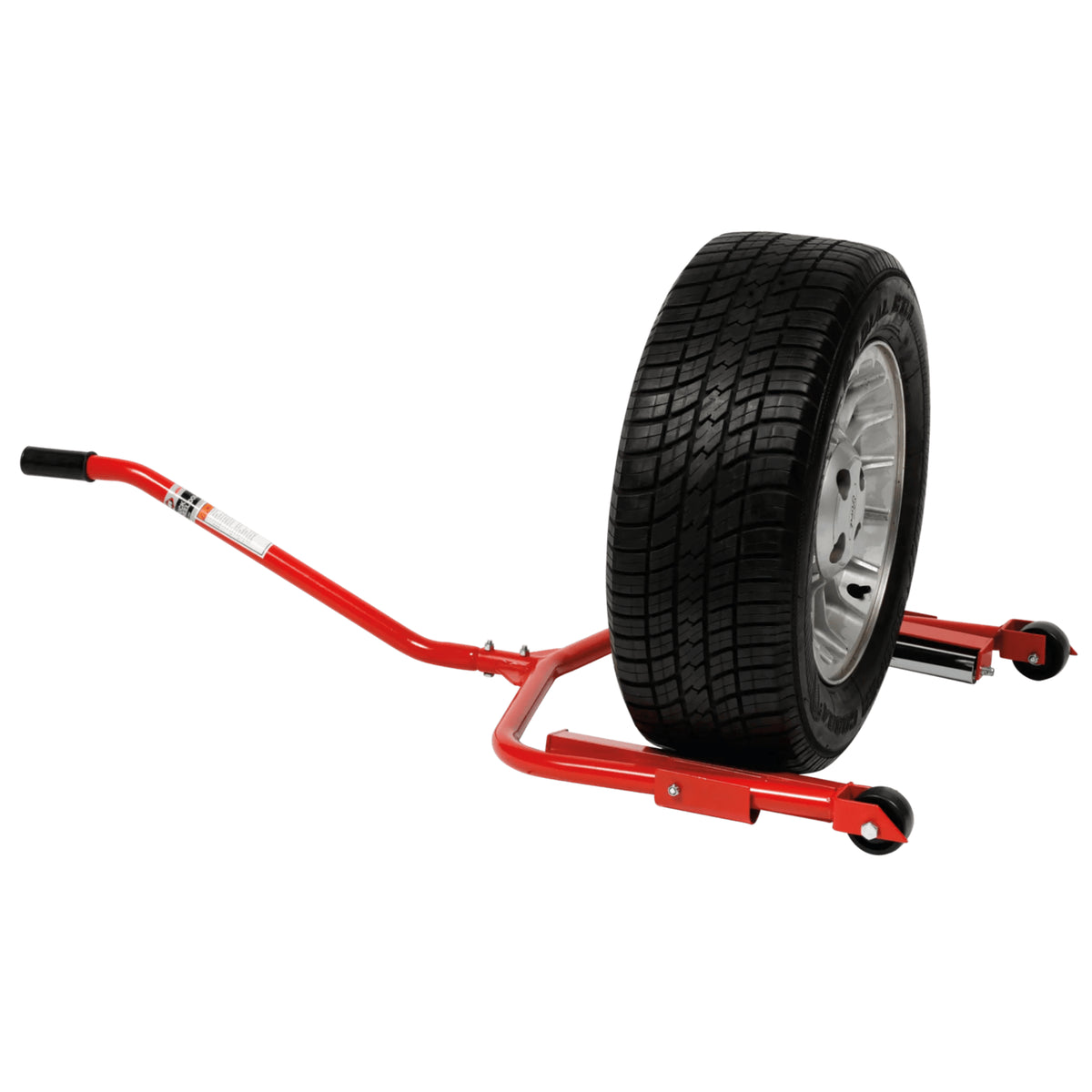 AFF 450-lb Truck Wheel Dolly with Pivoting Rollers & Bent Handle