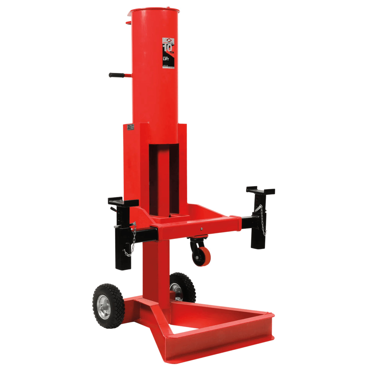 AFF 10-Ton Heavy-Duty Air Lift with Five-Position Automatic Mechanical Lock