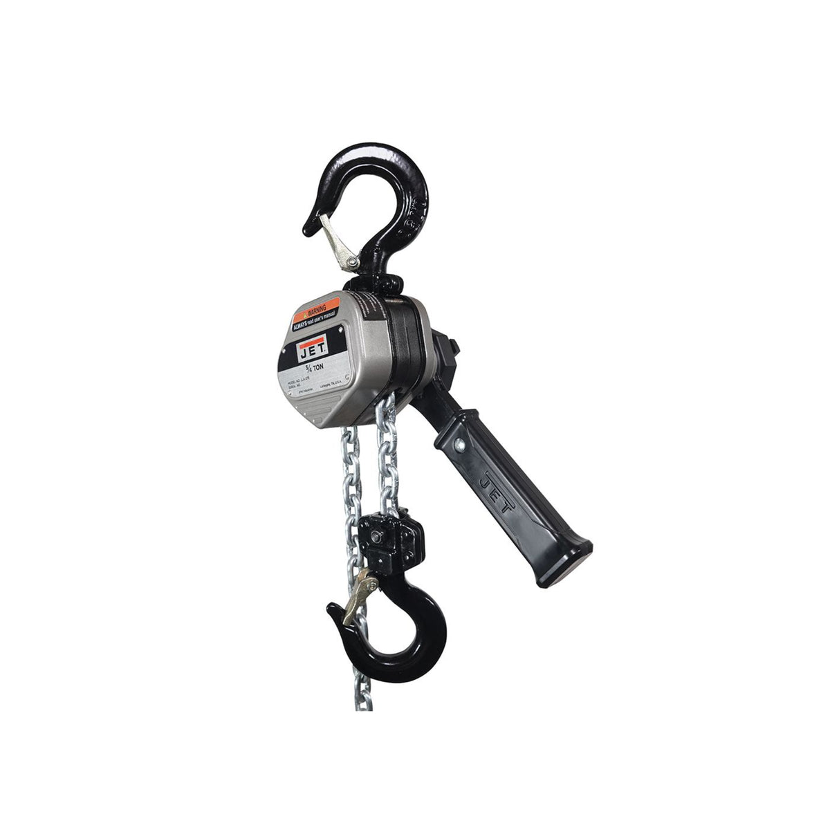 JET JLA Series 3/4-Ton Compact Lever Hoist, 20' Lift