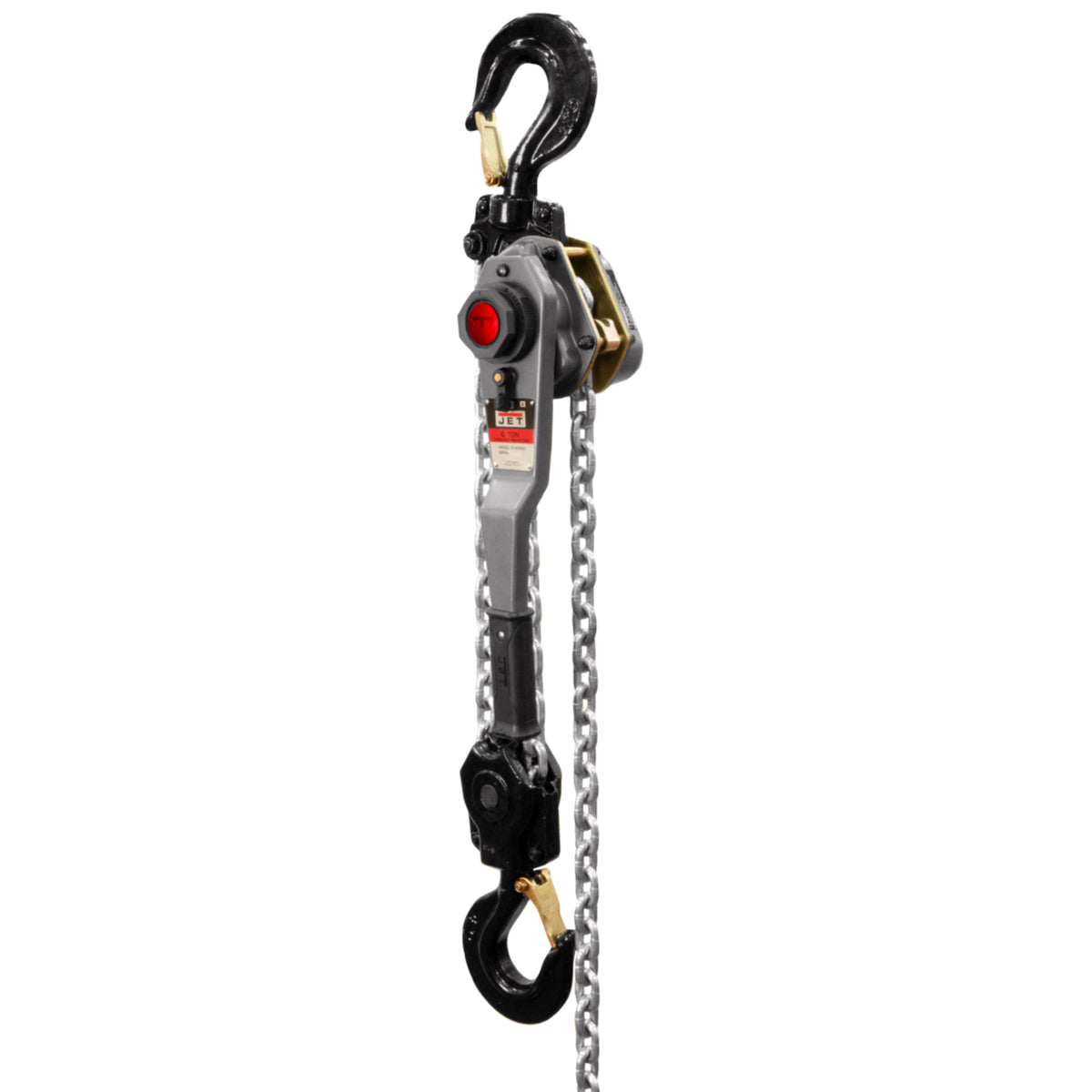 JET JLH-600WO-20 6-Ton Lever Hoist, 20' Lift with Overload Protection