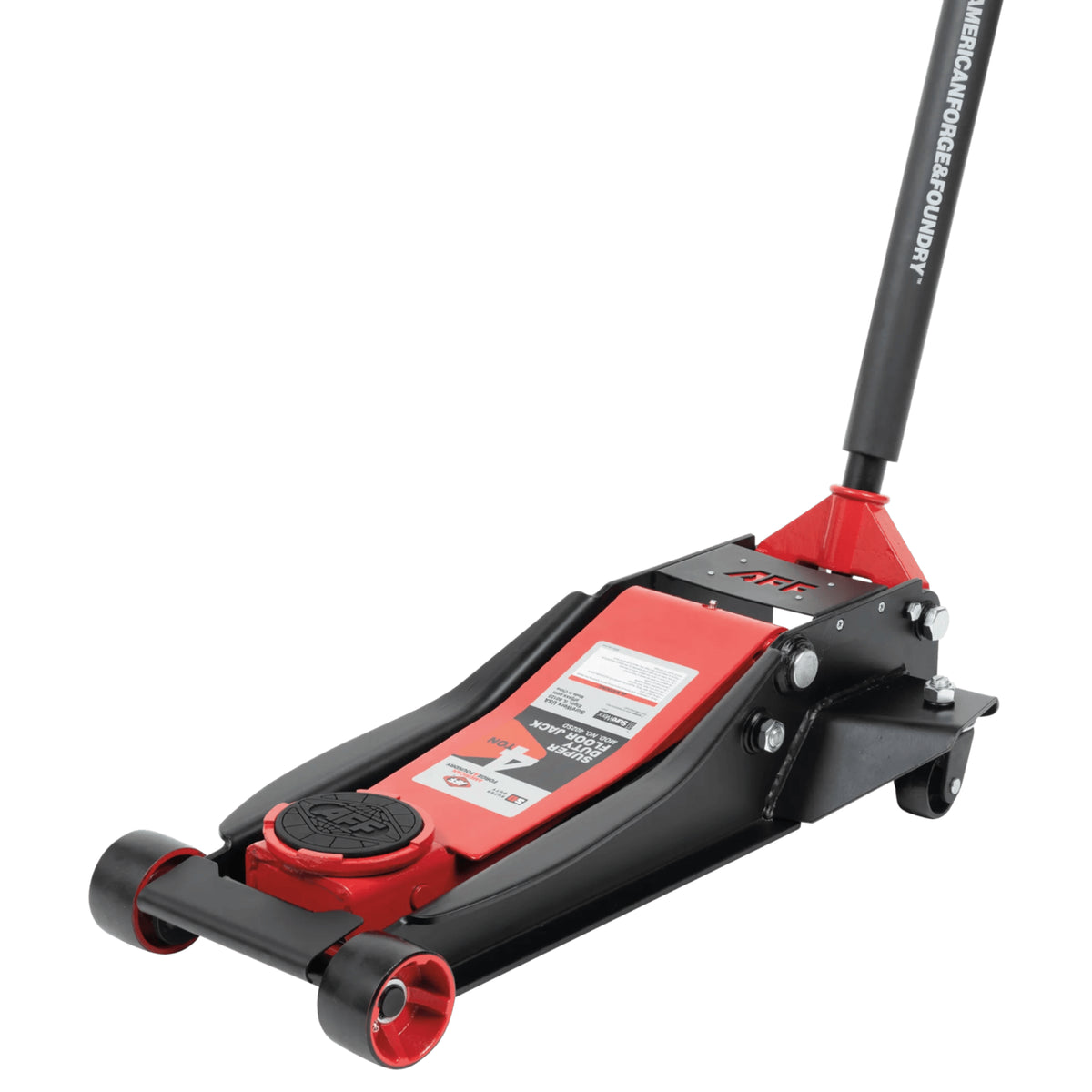 AFF 4-Ton Lightning Lift Super-Duty Floor Jack with Universal Joint Release