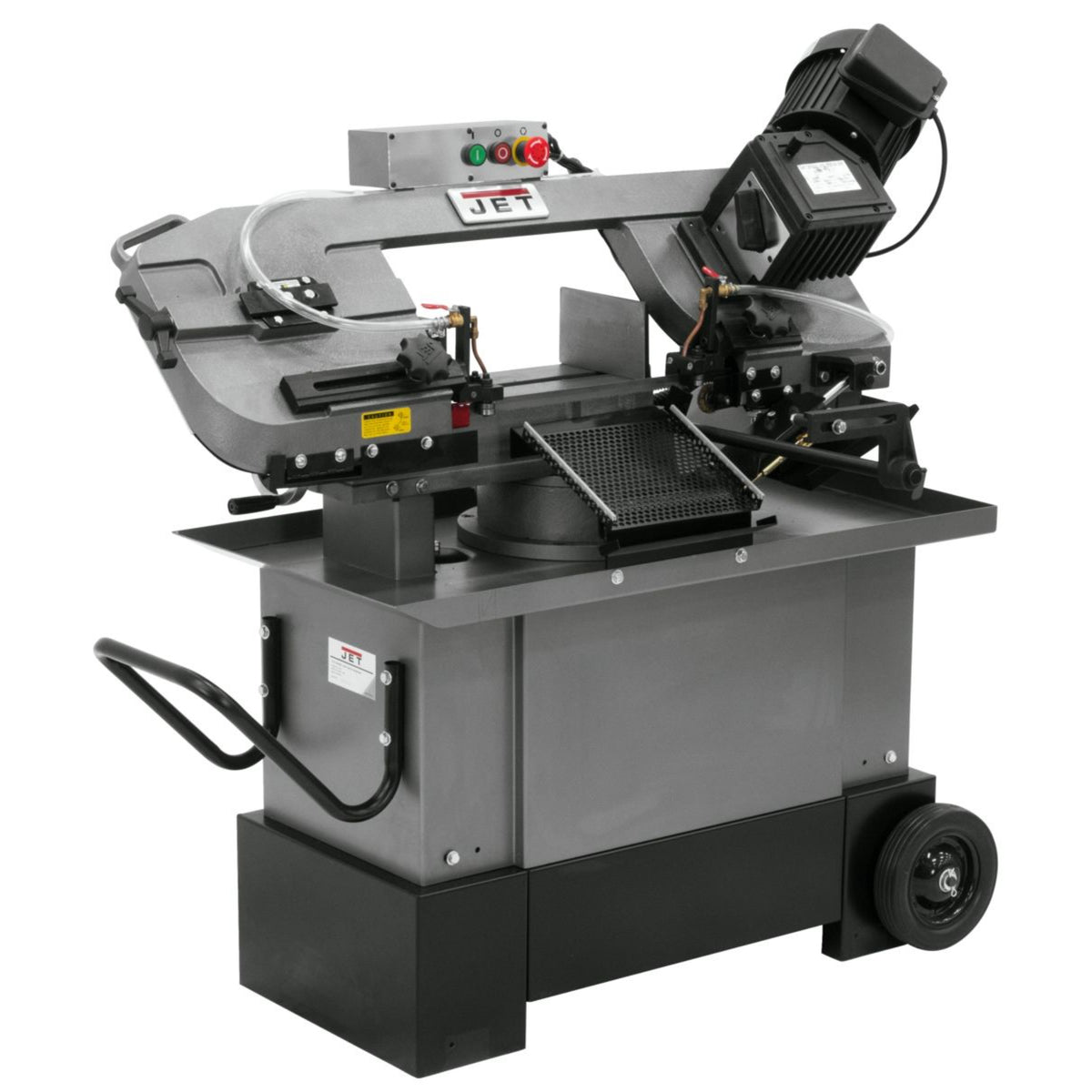JET HVBS-710G 7" x 10-1/2" Horizontal/Vertical Mitering Geared Head Bandsaw