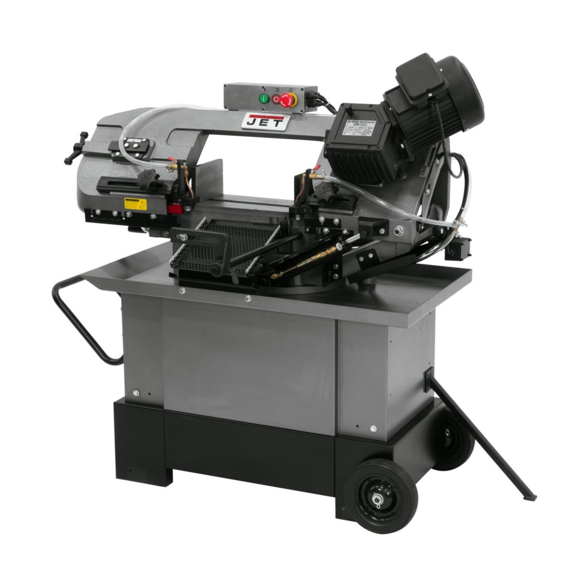 JET HVBS-710G 7" x 10-1/2" Horizontal/Vertical Mitering Geared Head Bandsaw