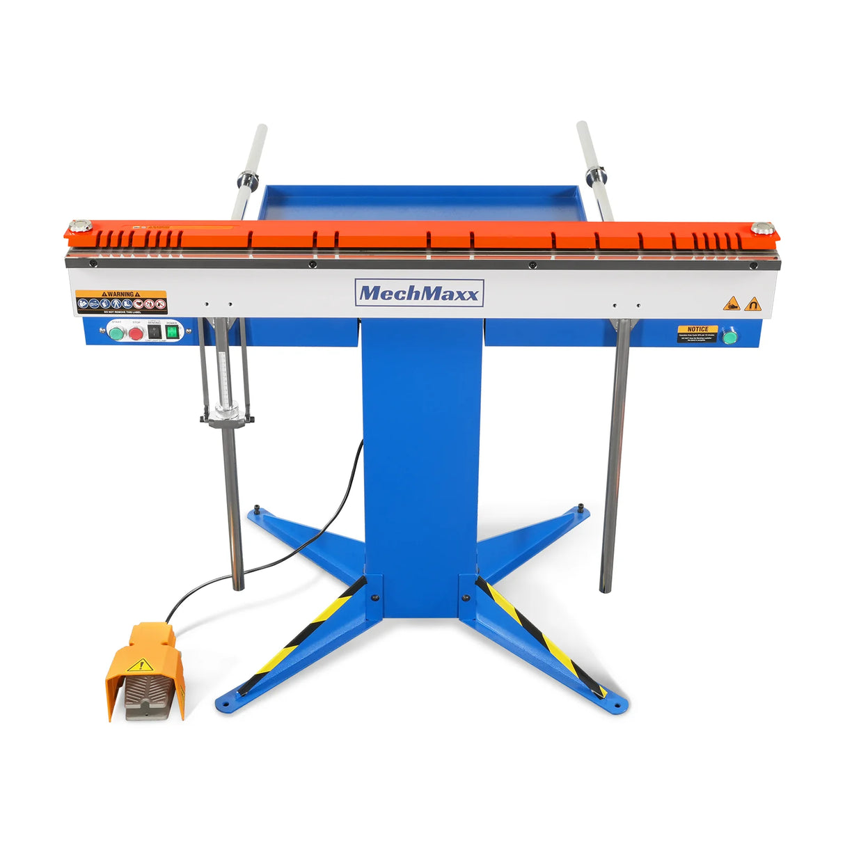 MechMaxx 48" Industrial Magnetic Pan & Box Brake, 16 Gauge Mild Steel