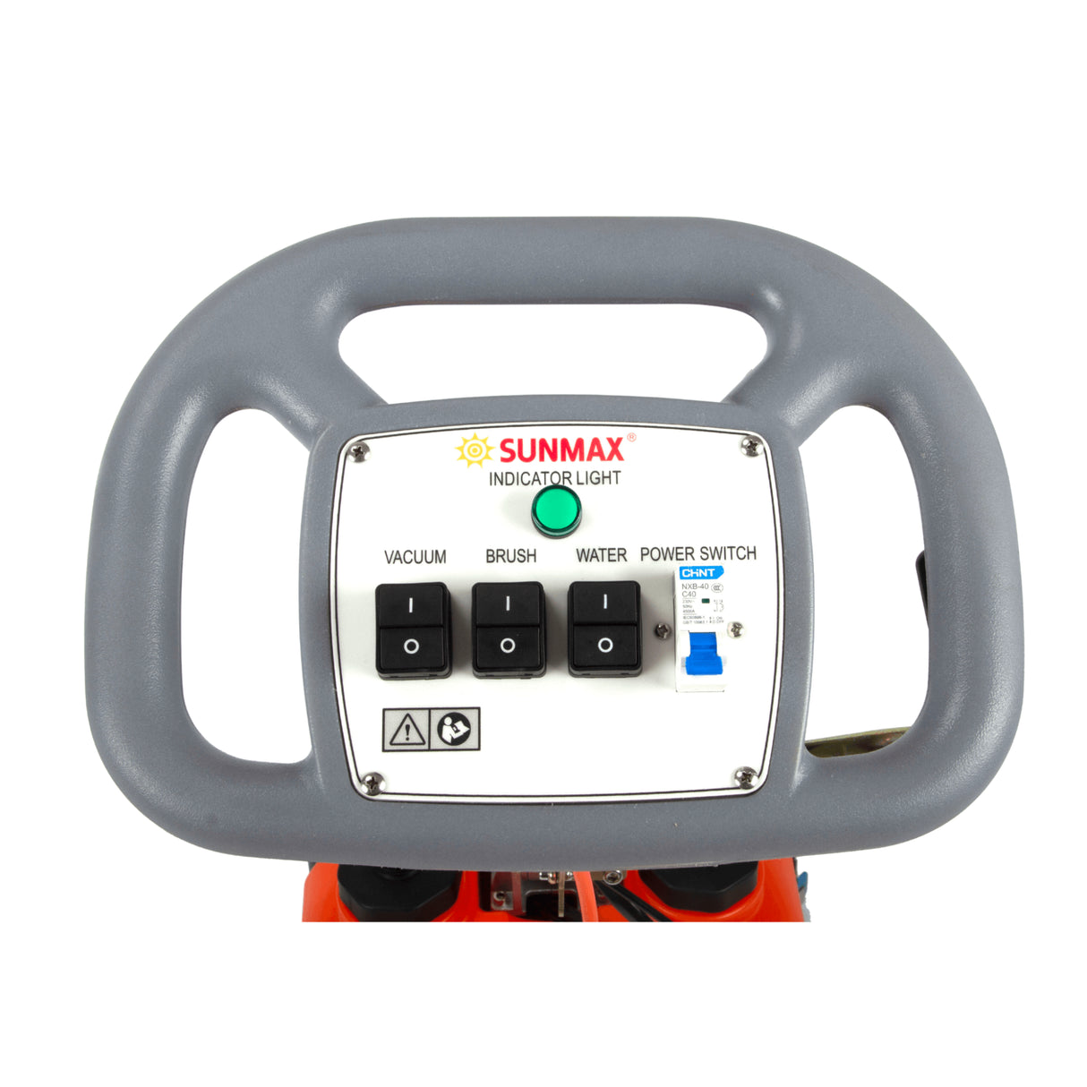Sunmax RT15AC Corded Walk-Behind Floor Scrubber, 14" Cleaning Path