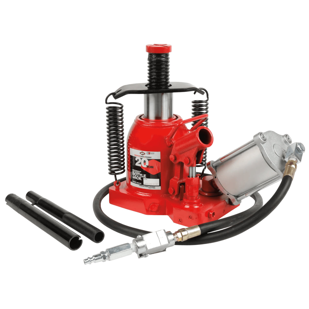 AFF 20-Ton Low-Profile Super-Duty Air-Assist Bottle Jack