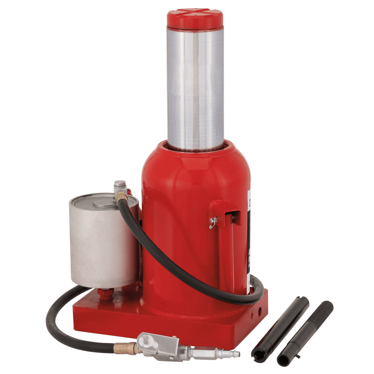 AFF 50-Ton Super-Duty Air Assist Bottle Jack with Shielded Release Screw