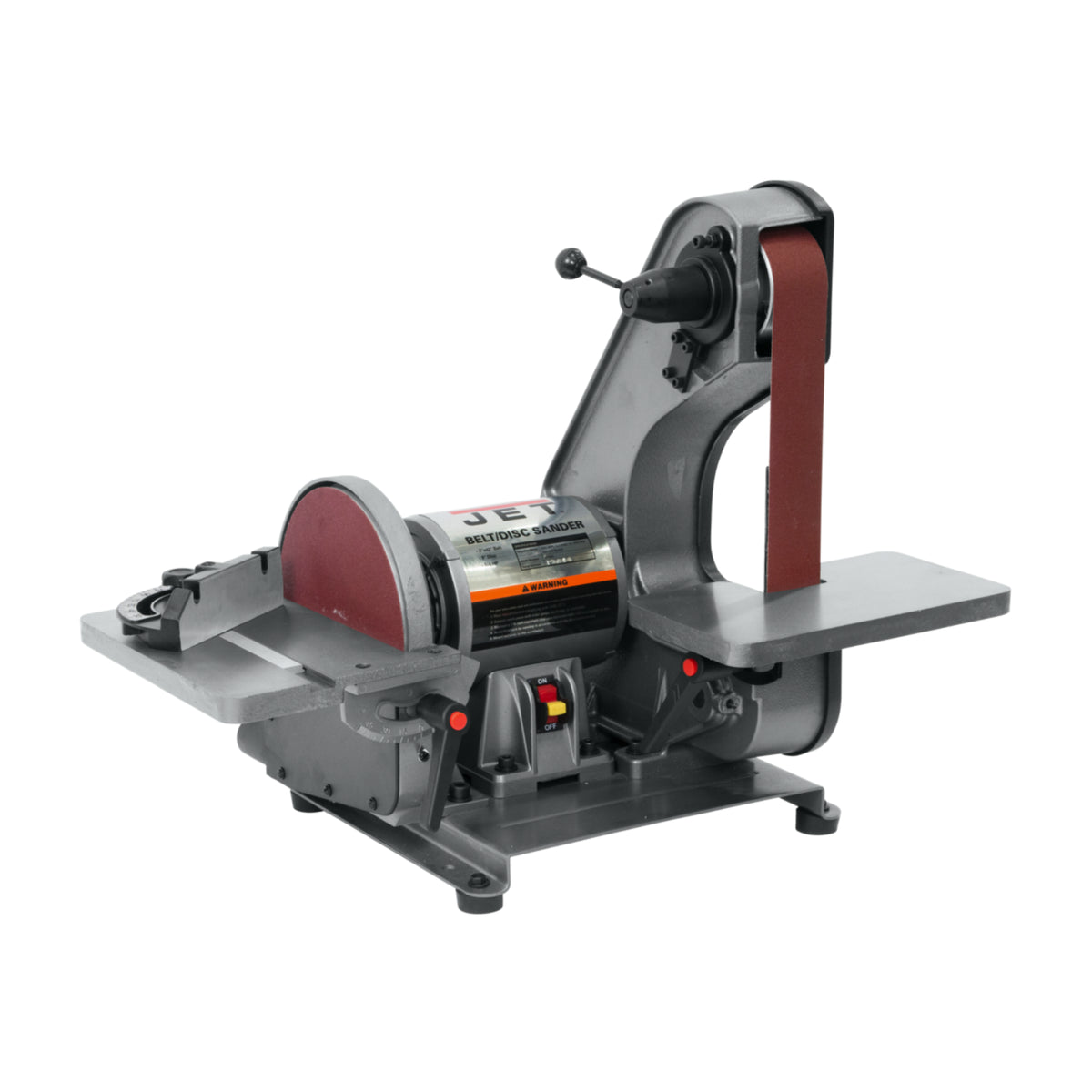 JET J-41002 2" × 42" Bench Belt Grinder & Disc Sander