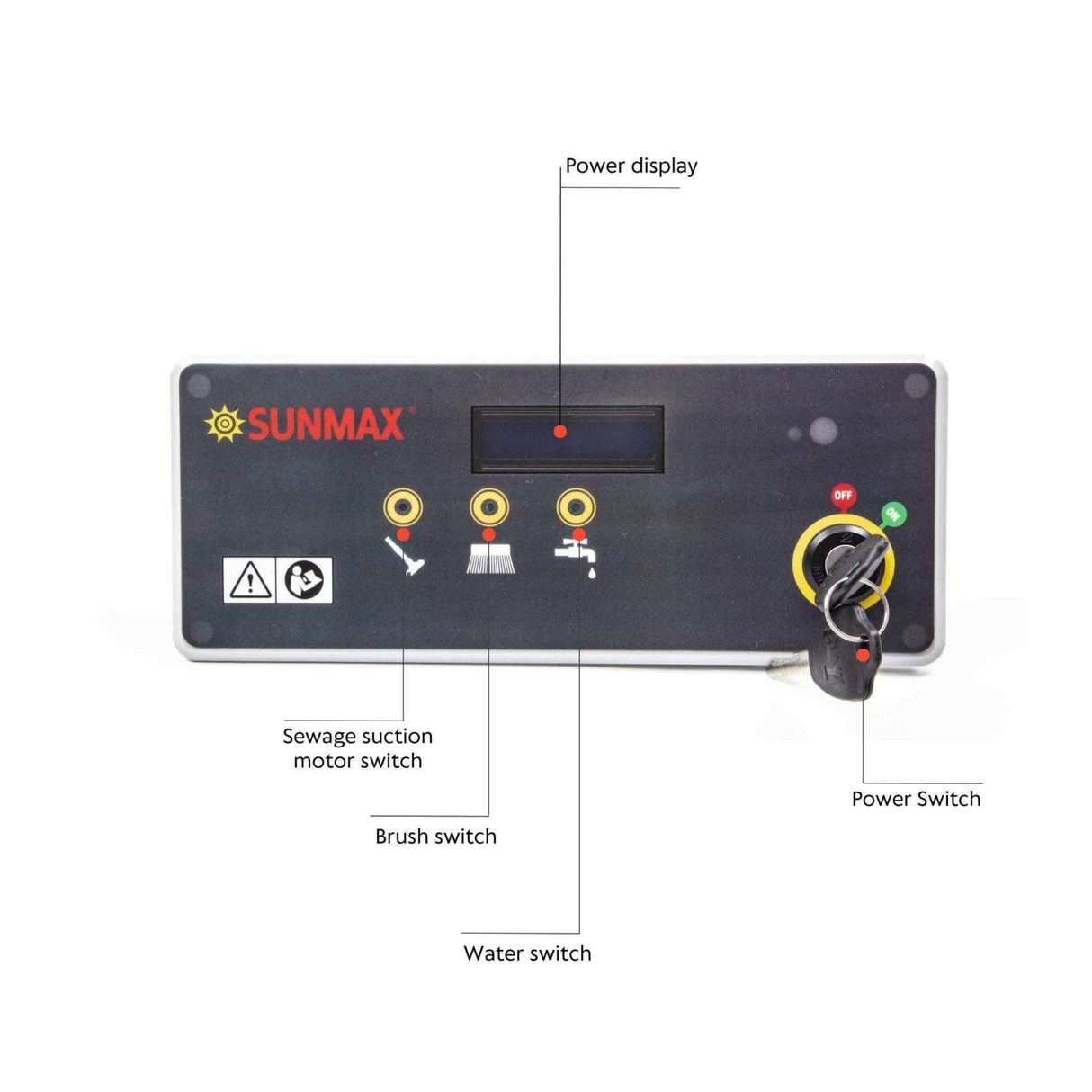 Sunmax RT50+ 22" Battery-Powered Floor Scrubber