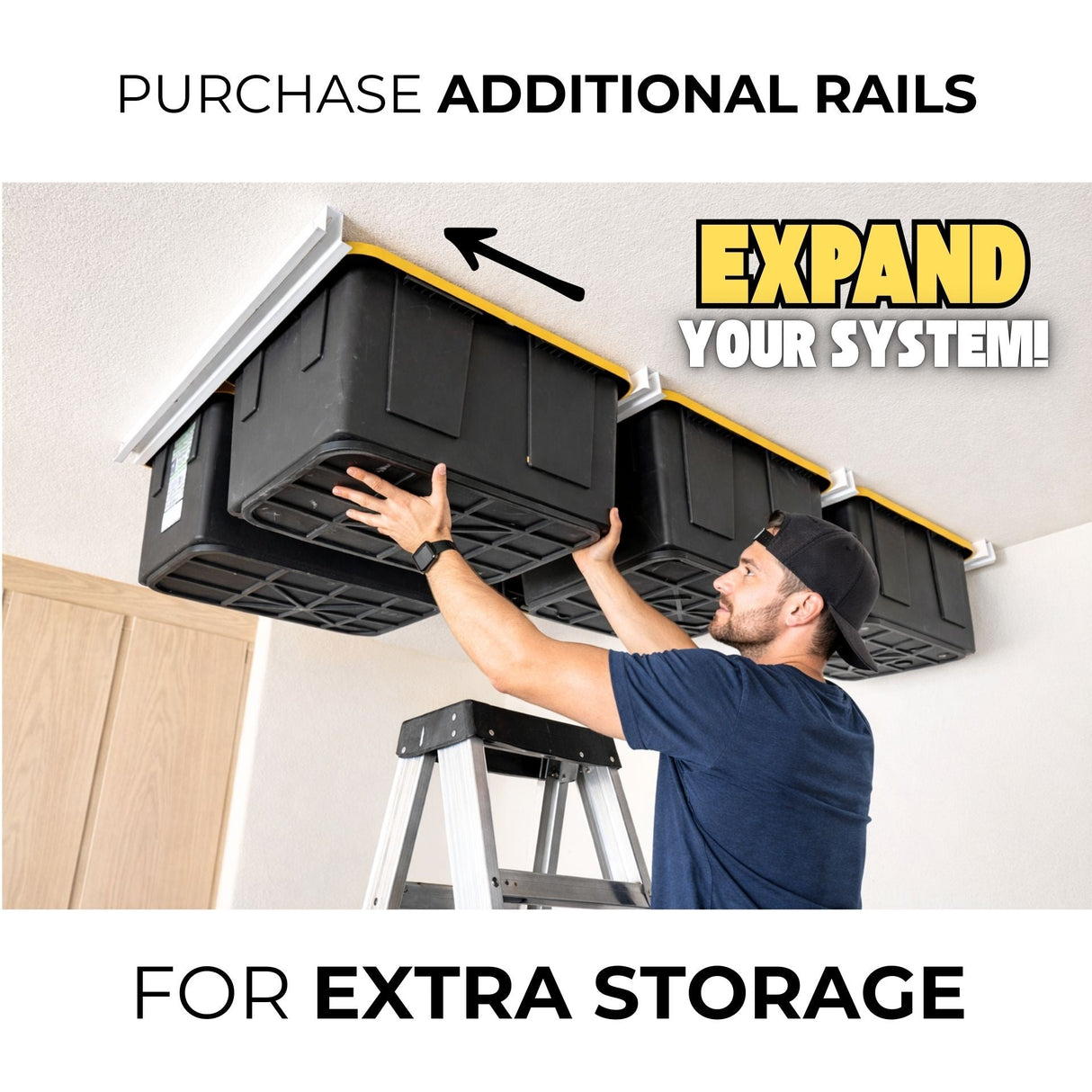 E-Z Garage Storage Bin Slide™