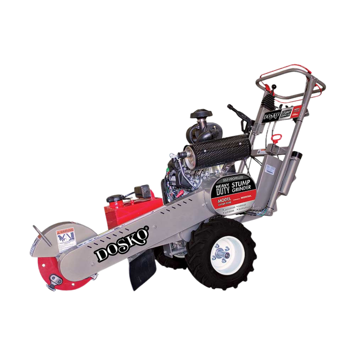 Dosko 691SP-20HE Self-Propelled Stump Grinder with Honda GX630 Engine Gas 20 HP