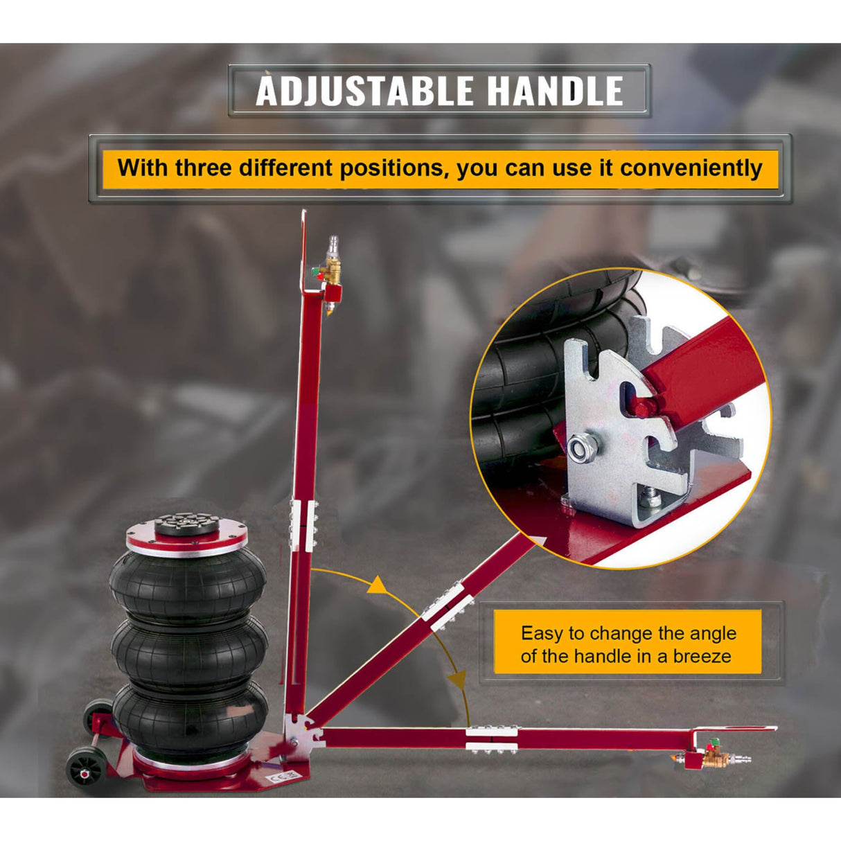 Katool KT-AJ50 5 Ton Bag Air Jack
