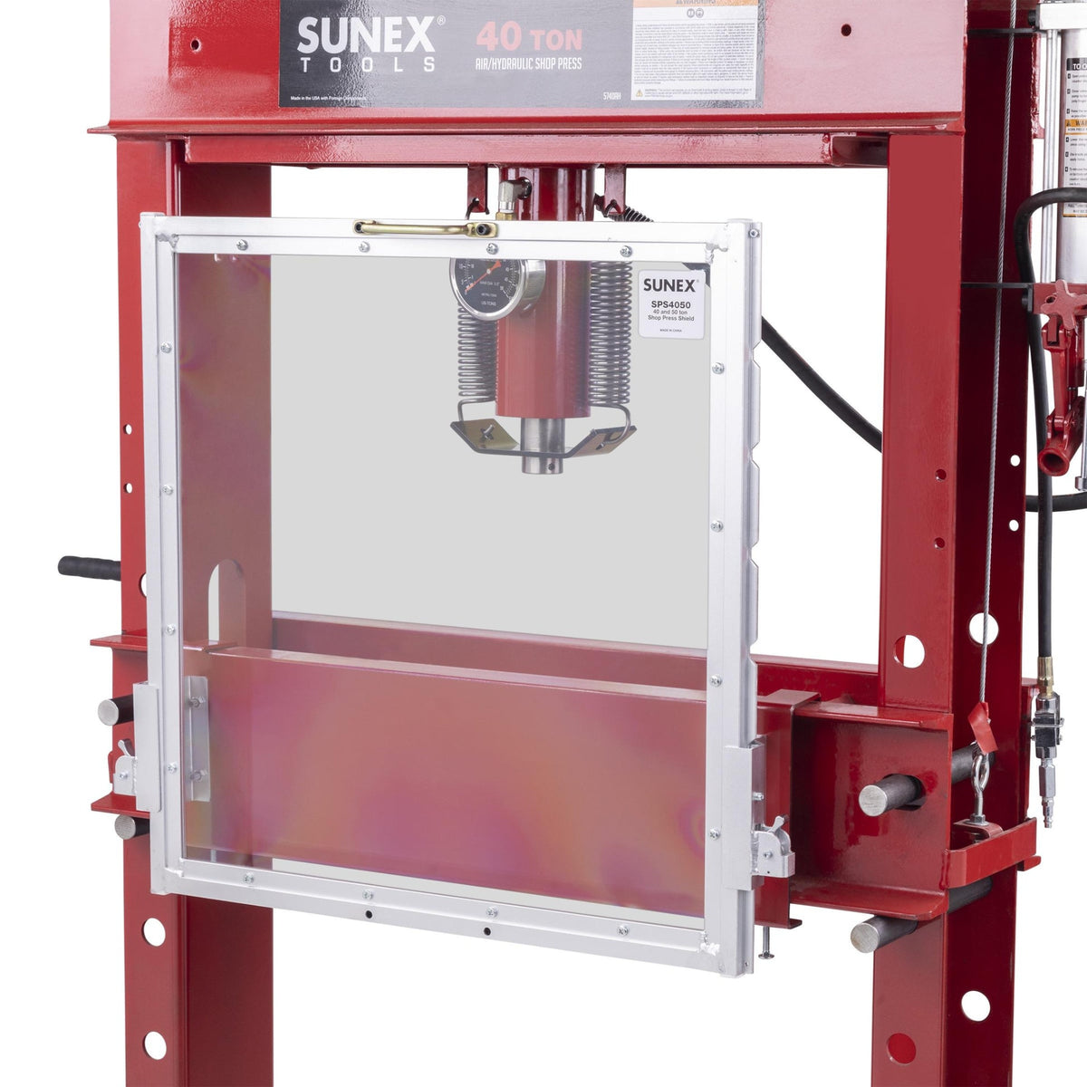 SUNEX SPS4050 40/50-Ton Shop Press Shield
