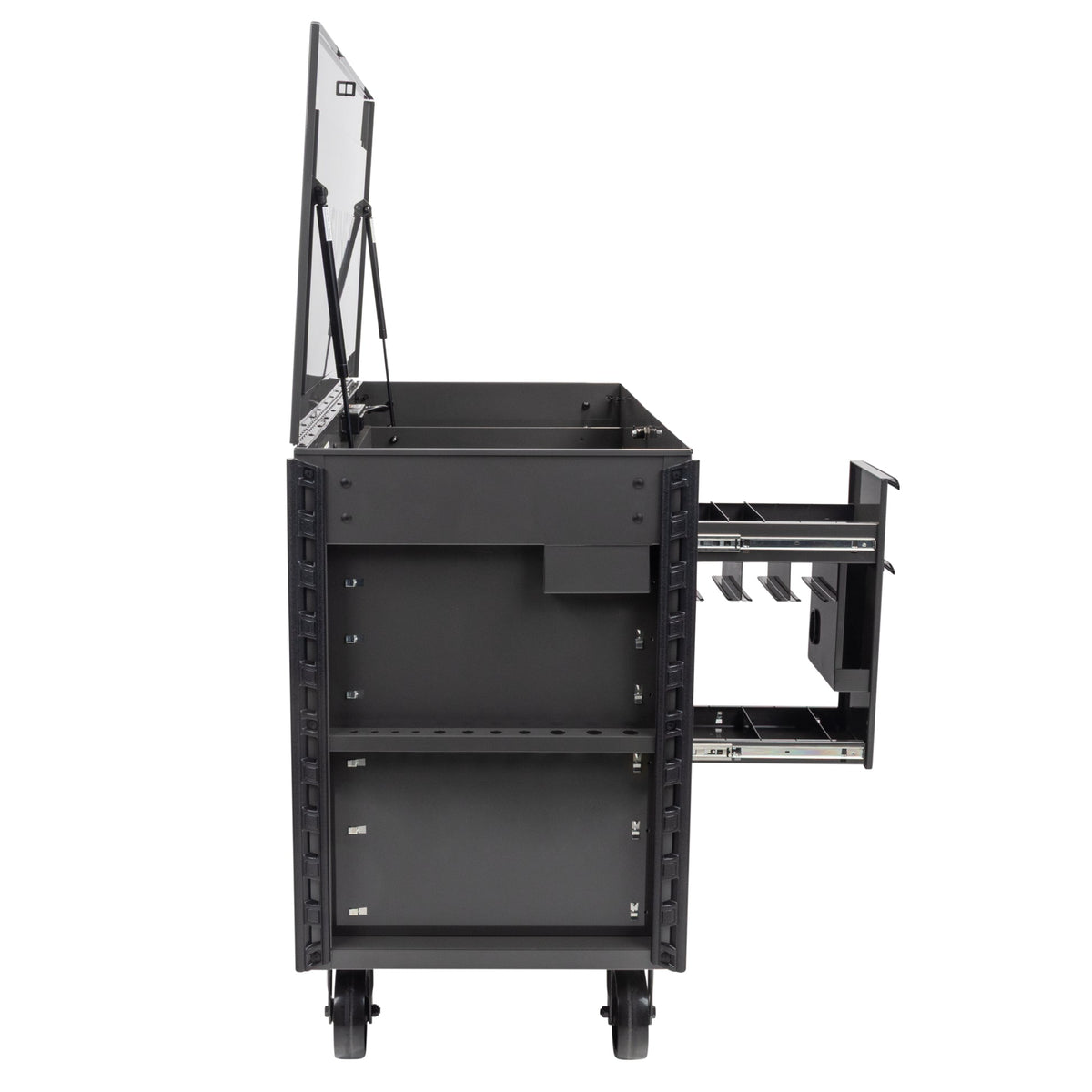 SUNEX Juic'd BOX 50" 7-Drawer Powered Tool Cart, 700 lb Capacity