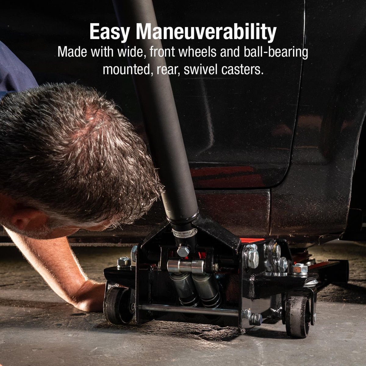 SUNEX 6602LP 2-Ton Low Rider Floor Jack