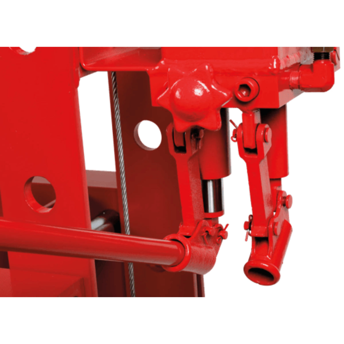 AFF 50-Ton Heavy-Duty Floor Shop Press with Multi-Position Bed