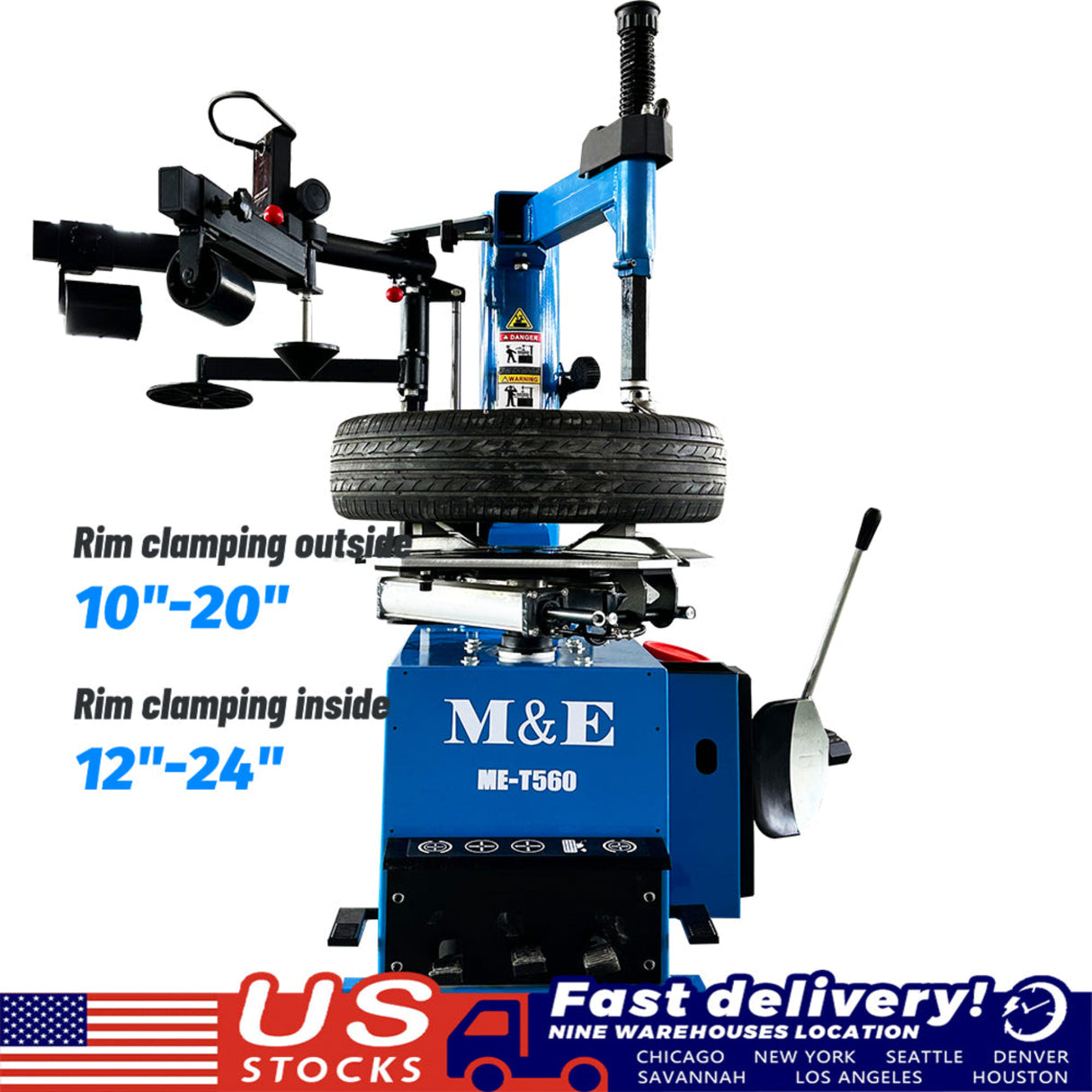 M&E ME-T560 Tire Changer