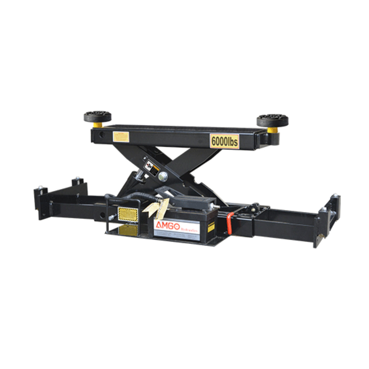 AMGO RJ-6A Pneumatic Rolling Bridge Jack – 6,000 lb Capacity