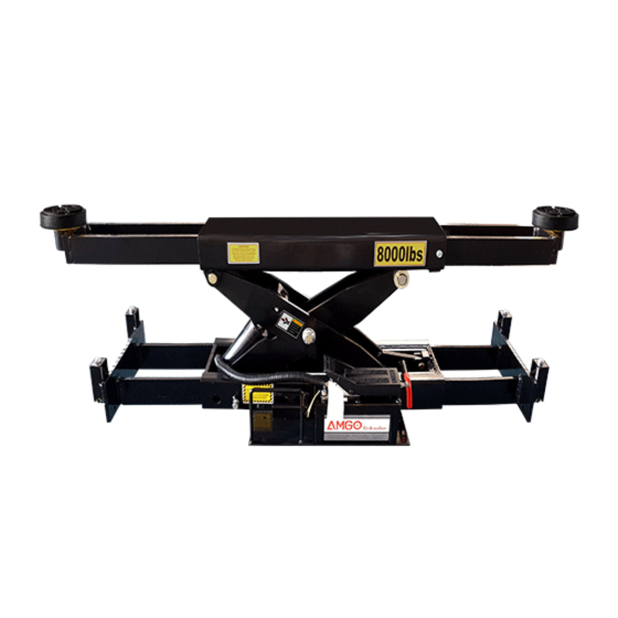 AMGO RJ-8A Pneumatic Rolling Bridge Jack – 8,000 lb Capacity