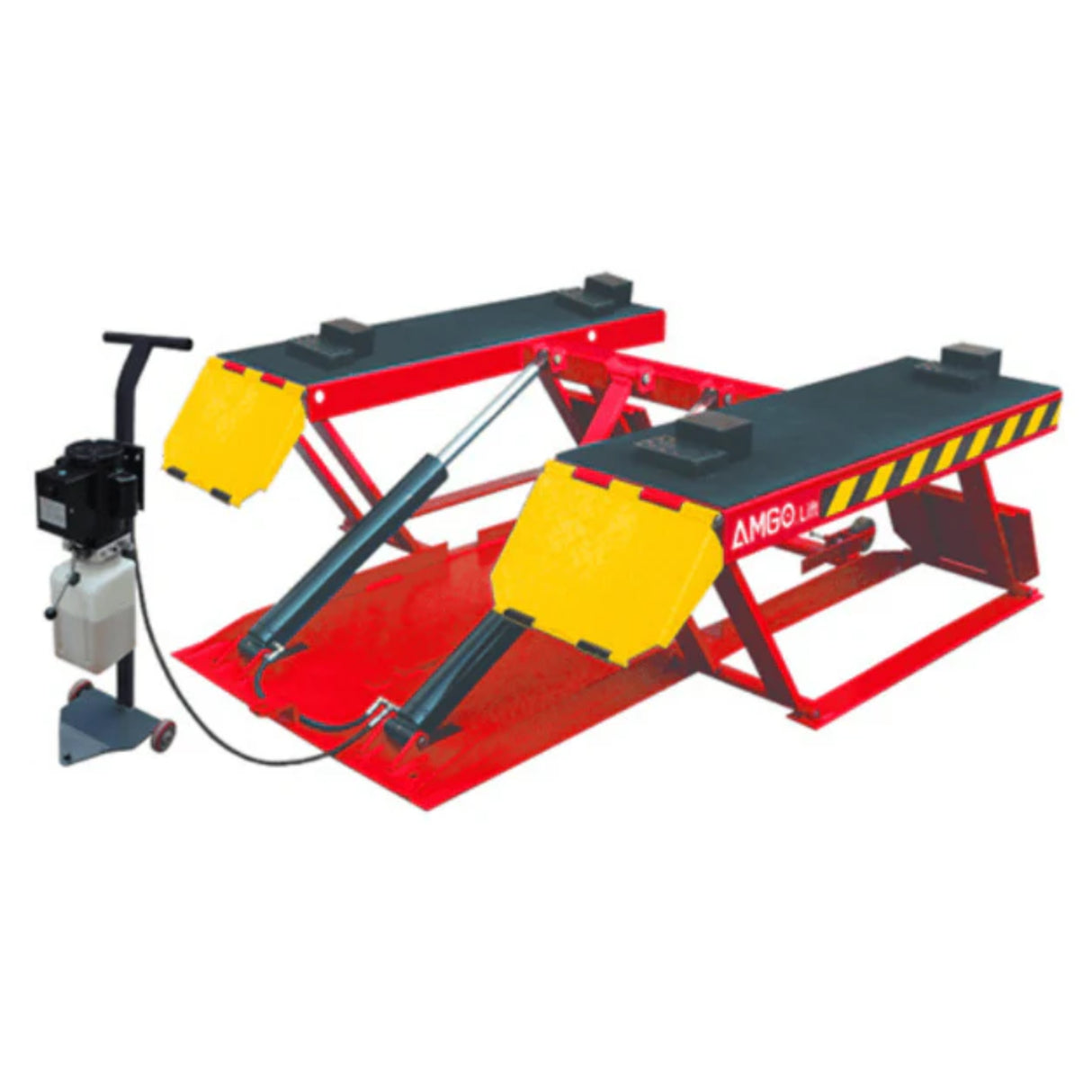 AMGO LR10 Portable Low-Rise Lift – 10,000 lb Capacity