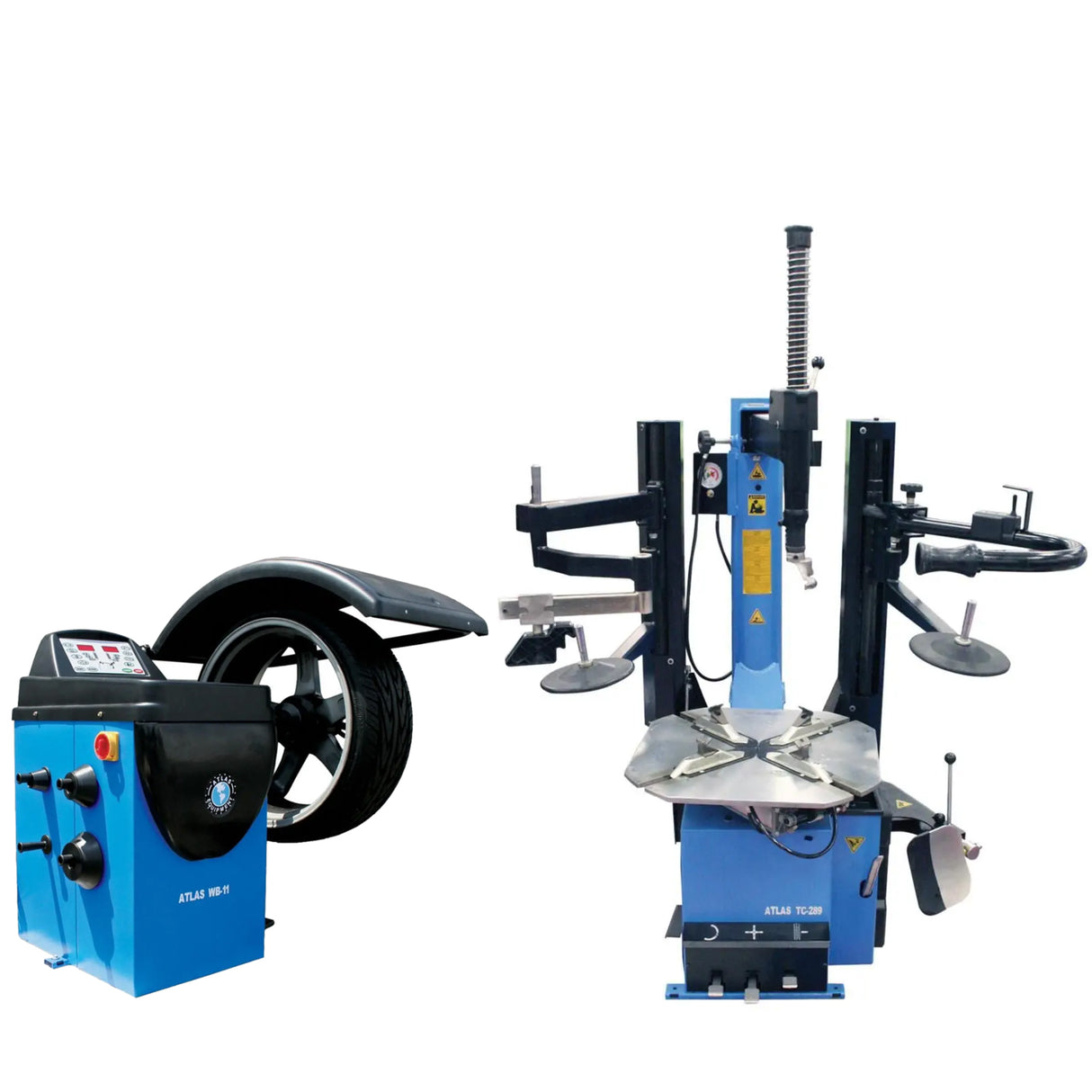 Atlas TC289DAA Tire Changer + WB11 Wheel Balancer Combo Package