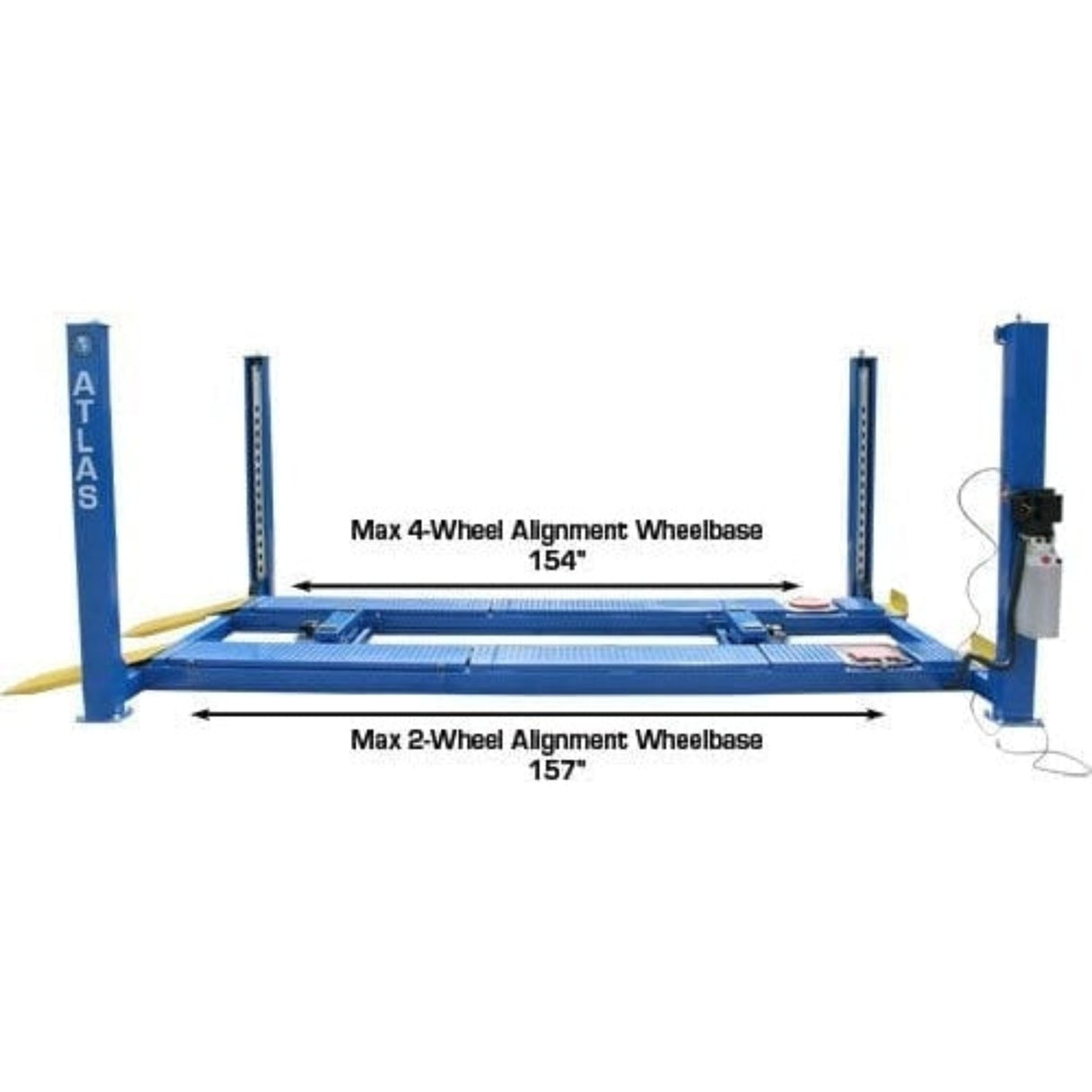 Atlas 412A 12,000 lb 4-Post Alignment Lift