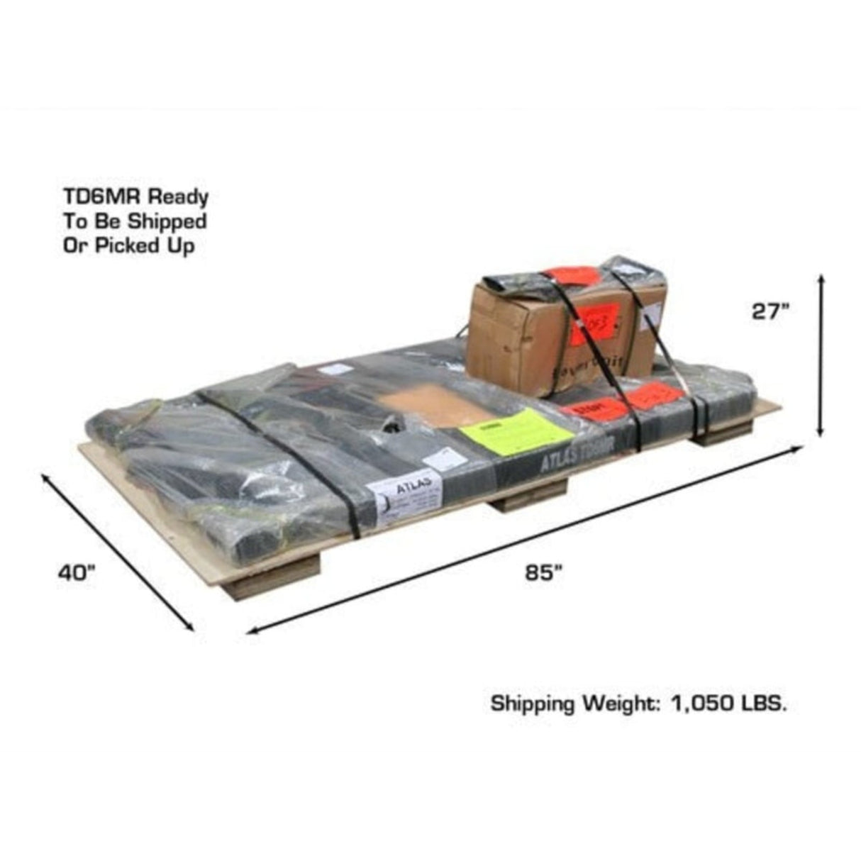 Atlas 6MR 6,000 lb Portable Mid-Rise Lift