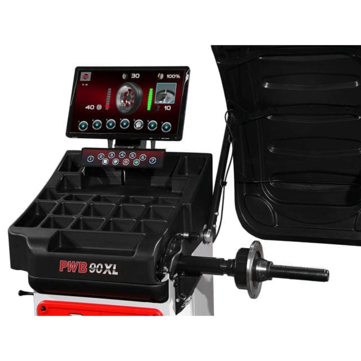 Atlas Platinum PWB90XL 3D Video Wheel Balancer w/ Laser Line