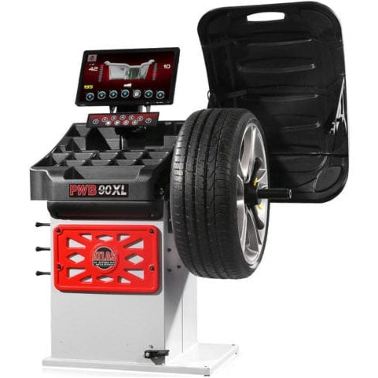 Atlas Platinum PWB90XL 3D Video Wheel Balancer w/ Laser Line