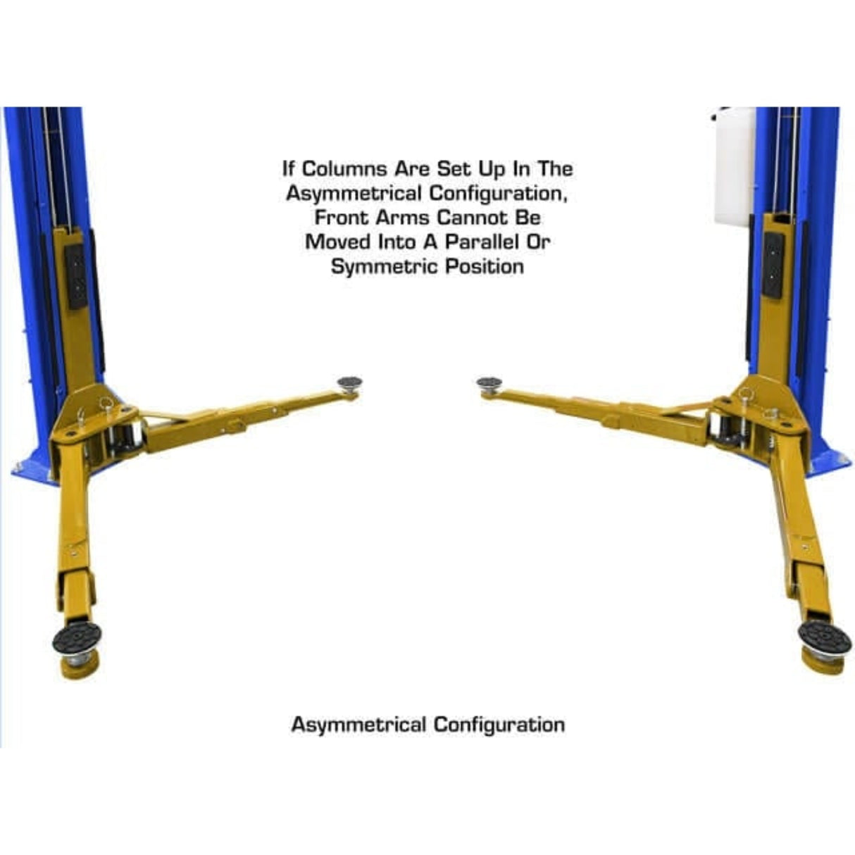 Atlas Platinum PVL10 ALI Certified 10,000 lb Overhead 2-Post Lift